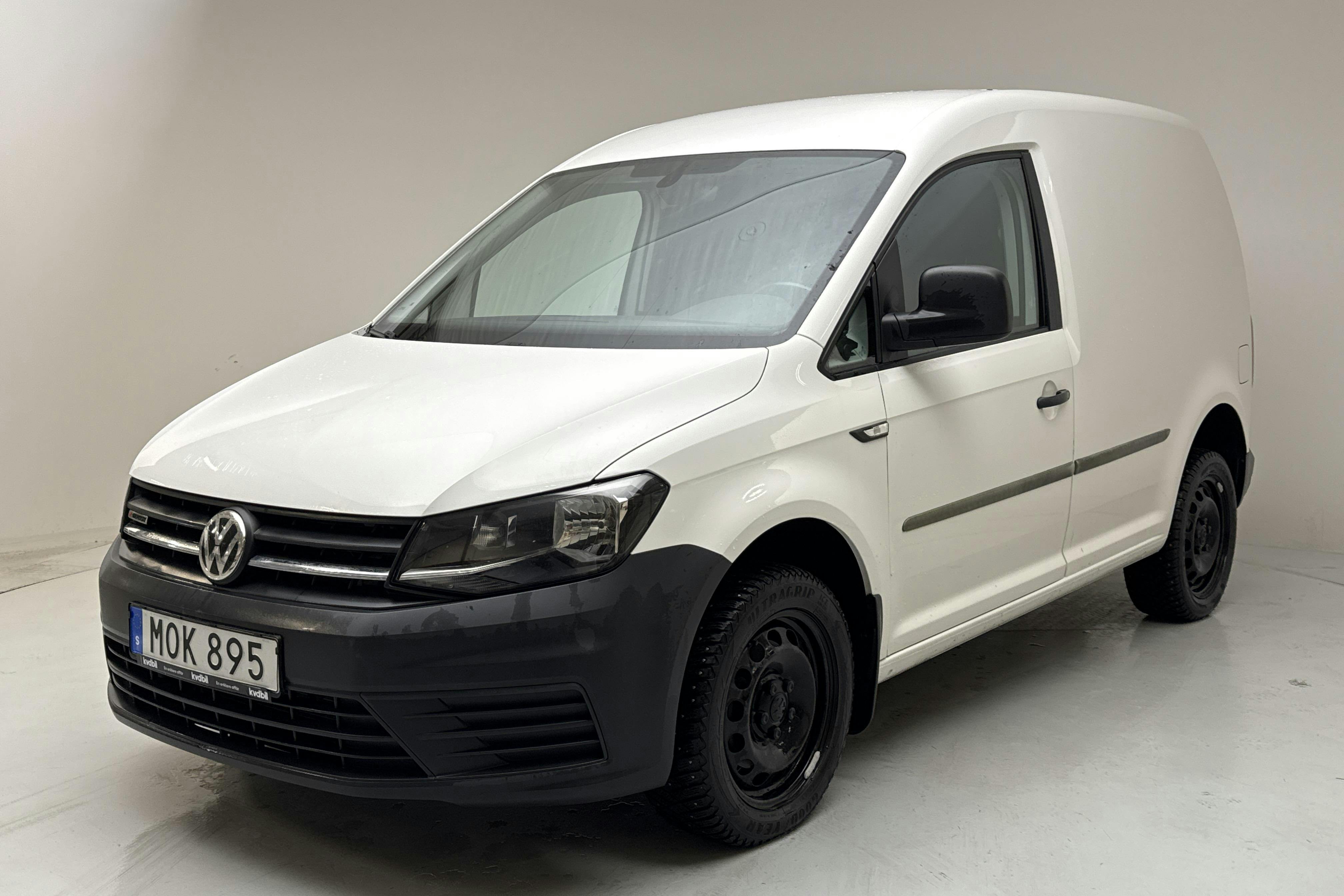 Presentation photo 1 of 14: VW Caddy 2.0 TDI Skåp 4MOTION (150hk) - 223 930 km - Automatic - white - 2018