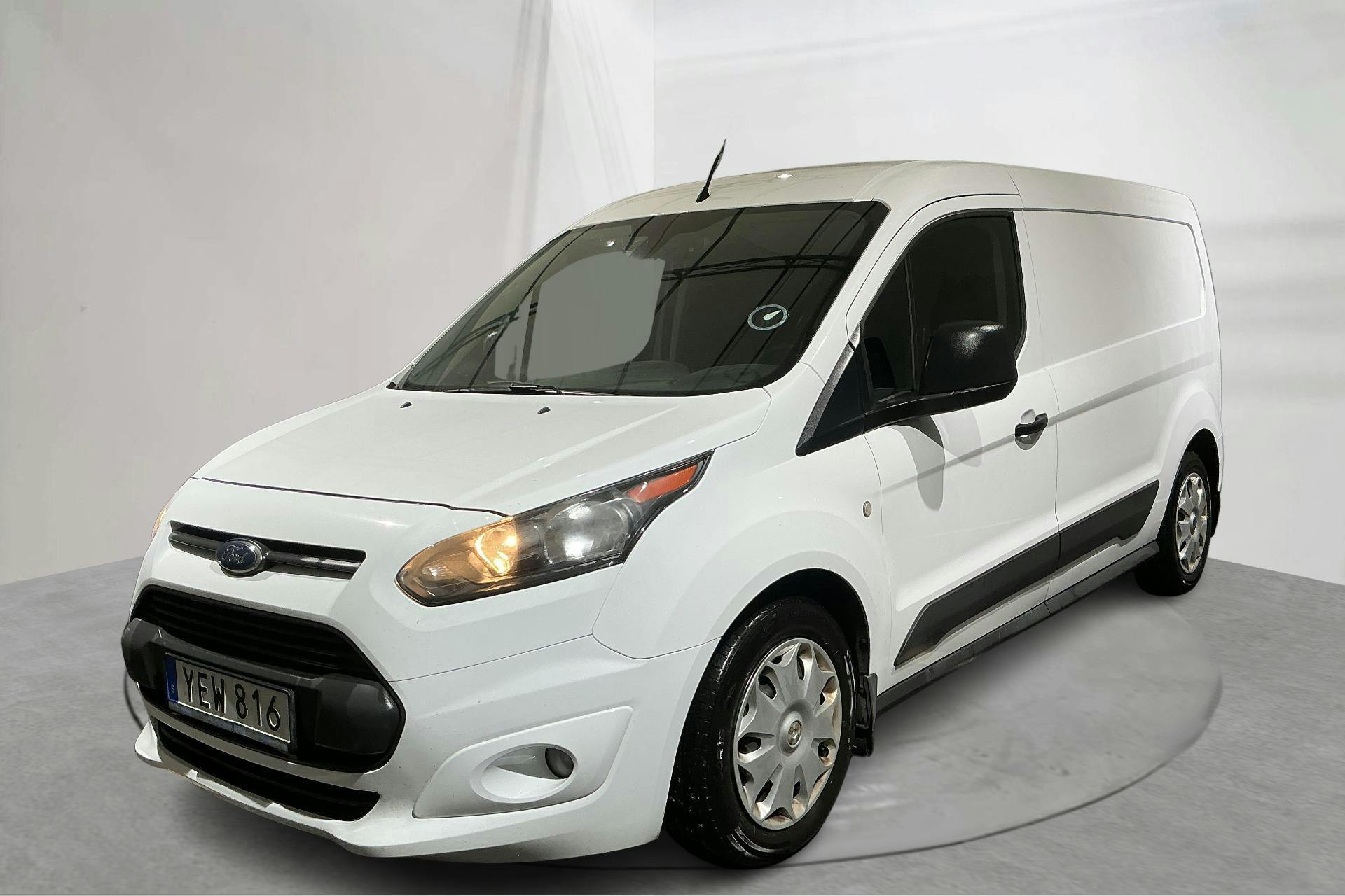 Presentation photo 1 of 18: Ford Transit Connect 1.5 TDCi (100hk) - 203 550 km - Manual - white - 2016