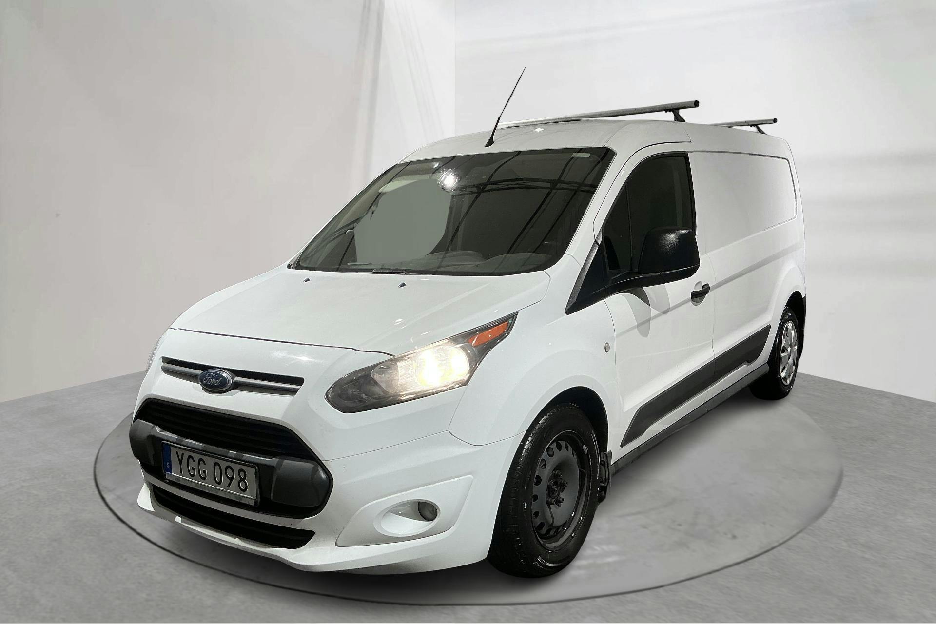 Presentation photo 1 of 16: Ford Transit Connect 1.5 TDCi (100hk) - 134 010 km - Manual - white - 2017