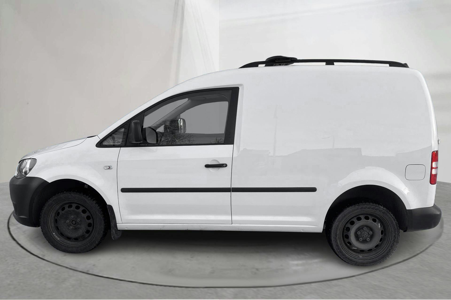 Presentation photo 2 of 17: VW Caddy 2.0 TDI 4Motion (140hk) - 60 330 km - Automatic - white - 2013