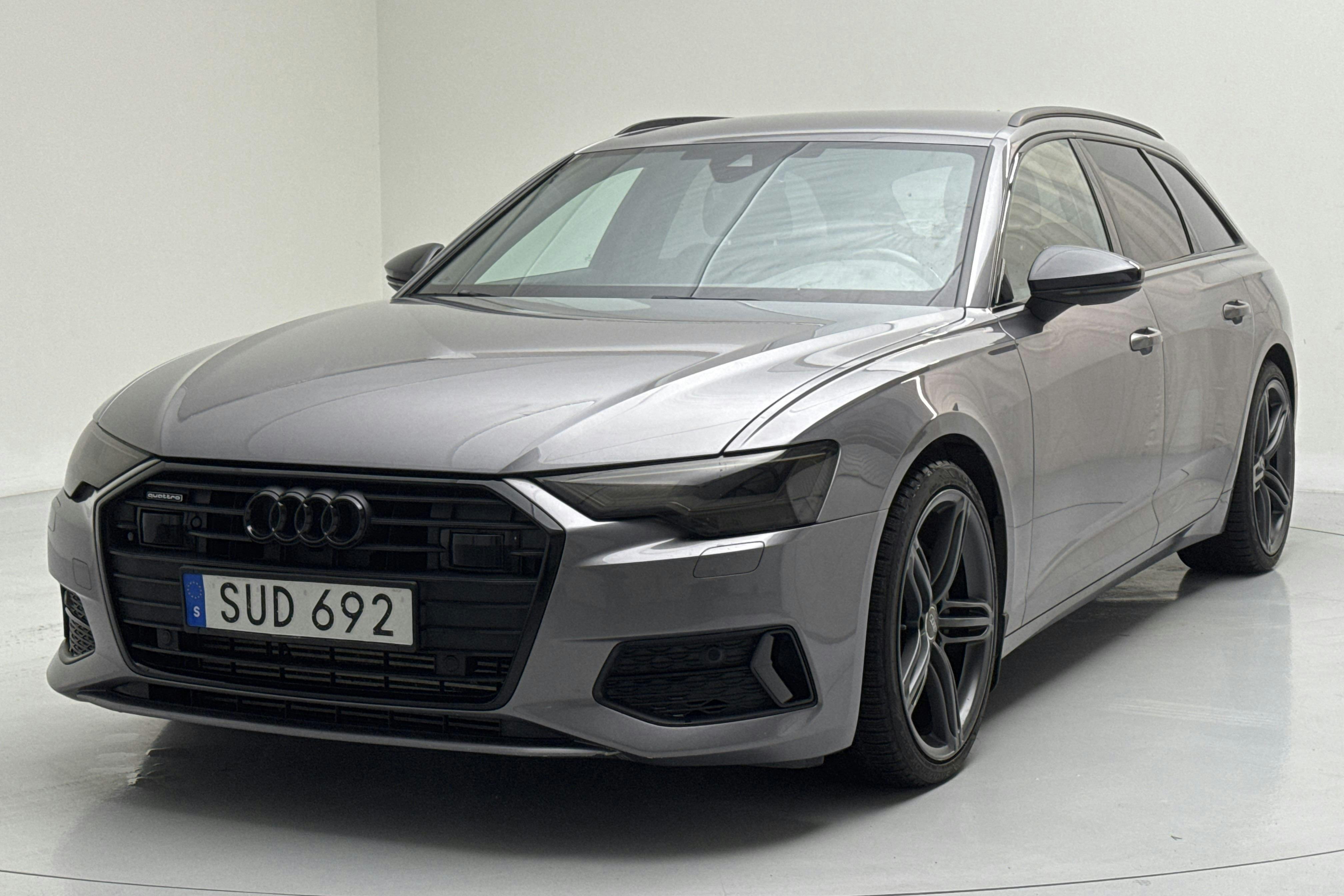 Presentationsfoto 1 av 14: Audi A6 Avant 50 TDI quattro (286hk) - 20 648 mil - Automat - grå - 2019
