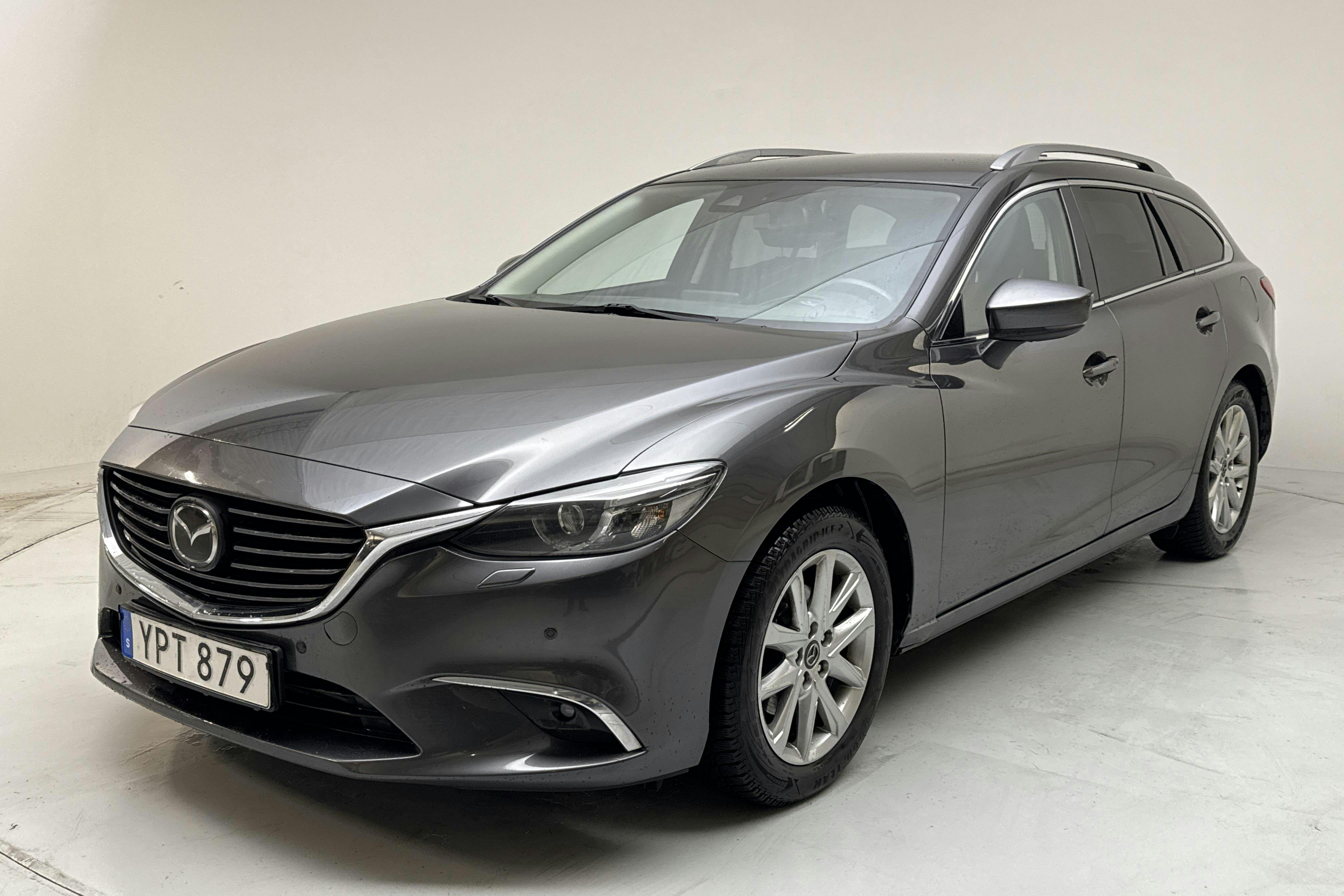 Esittelykuva 1 osoitteesta 14: Mazda 6 2.2 DE Kombi (175hk) - 167 570 km - Automaattinen - harmaa - 2017