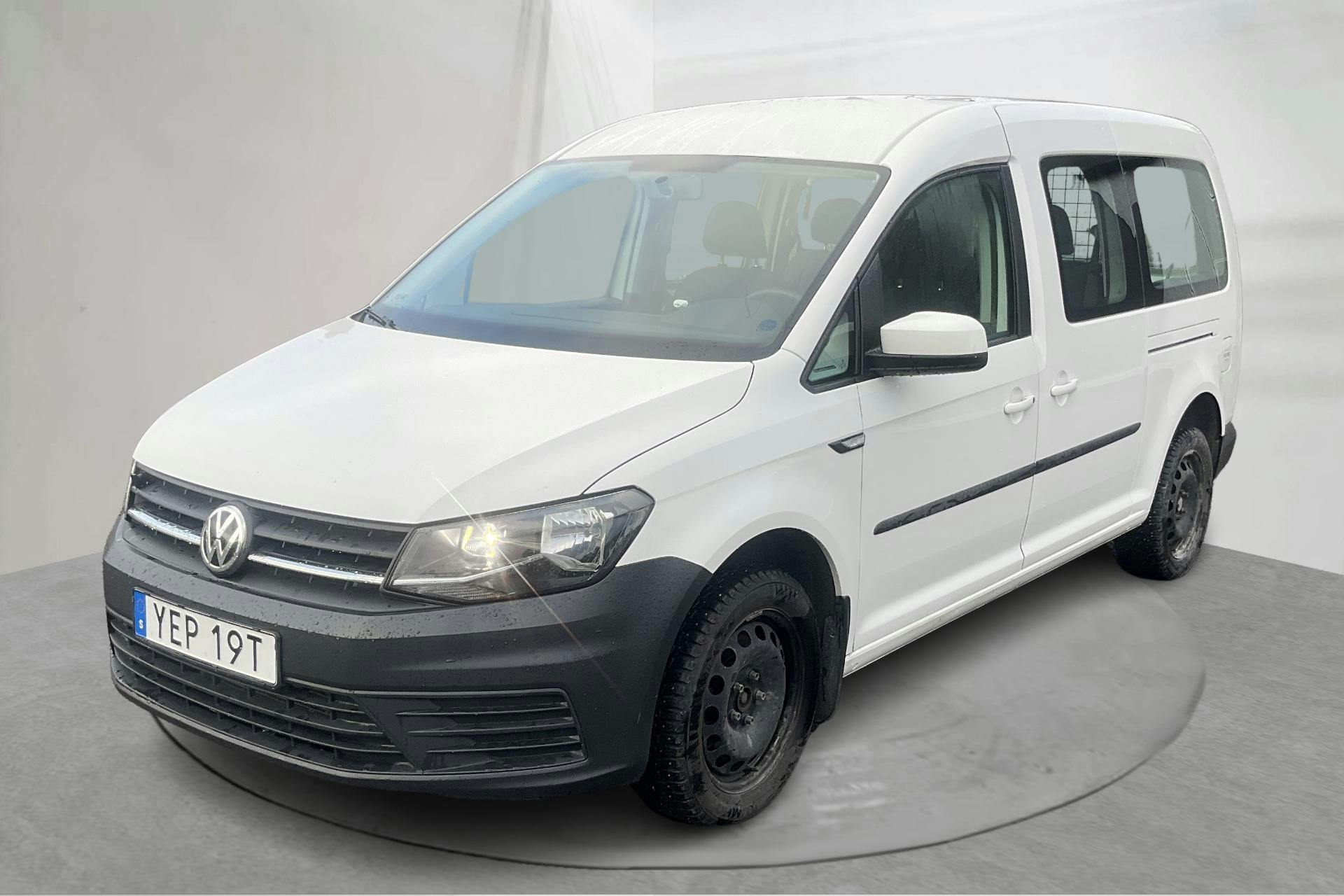 Presentation photo 1 of 13: VW Caddy Maxi Life 2.0 TDI (102hk) - 127 880 km - Manual - white - 2019