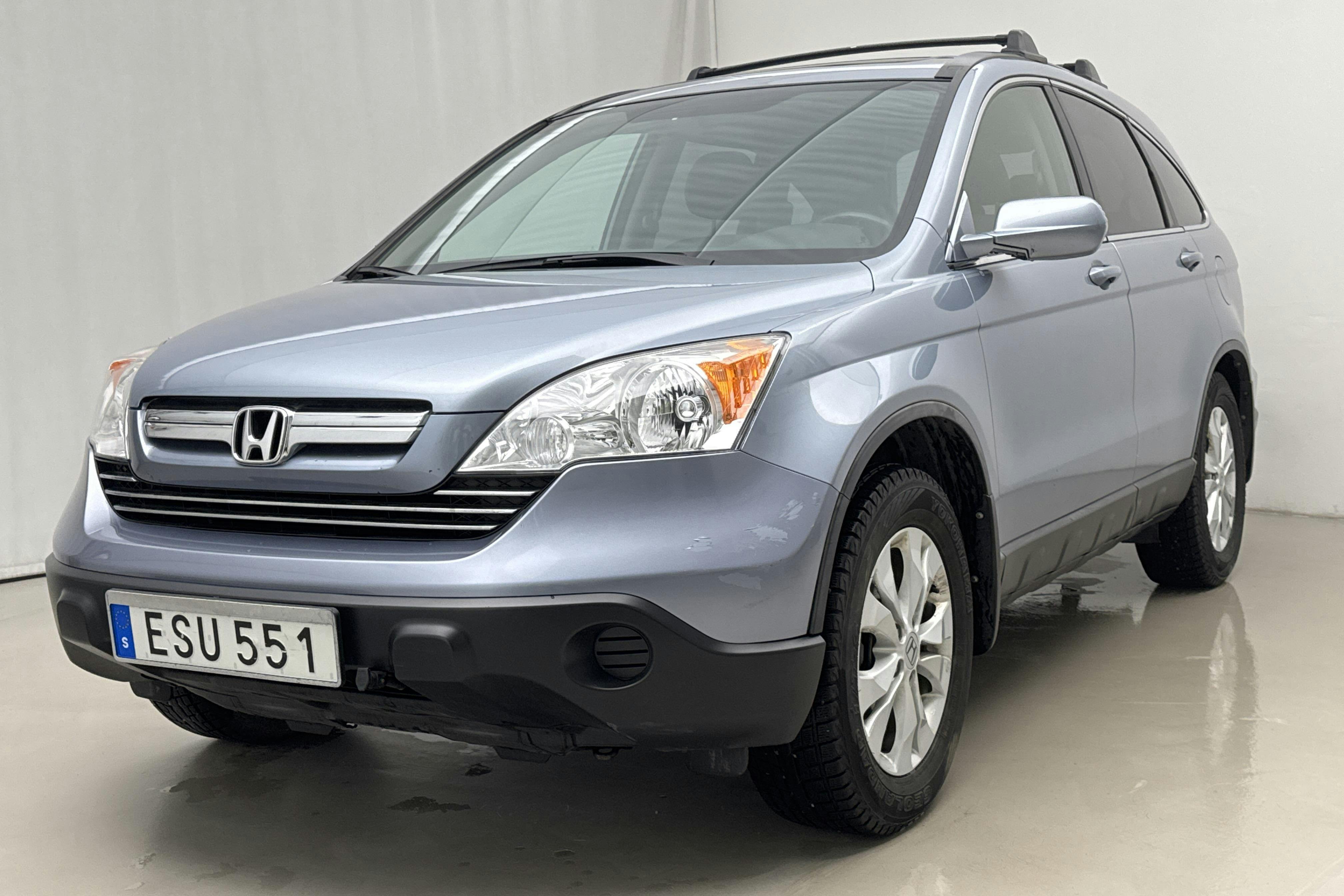 Presentationsfoto 1 av 15: Honda CR-V 2.4 (166hk) - 10 321 mil - Automat - Light Blue - 2009