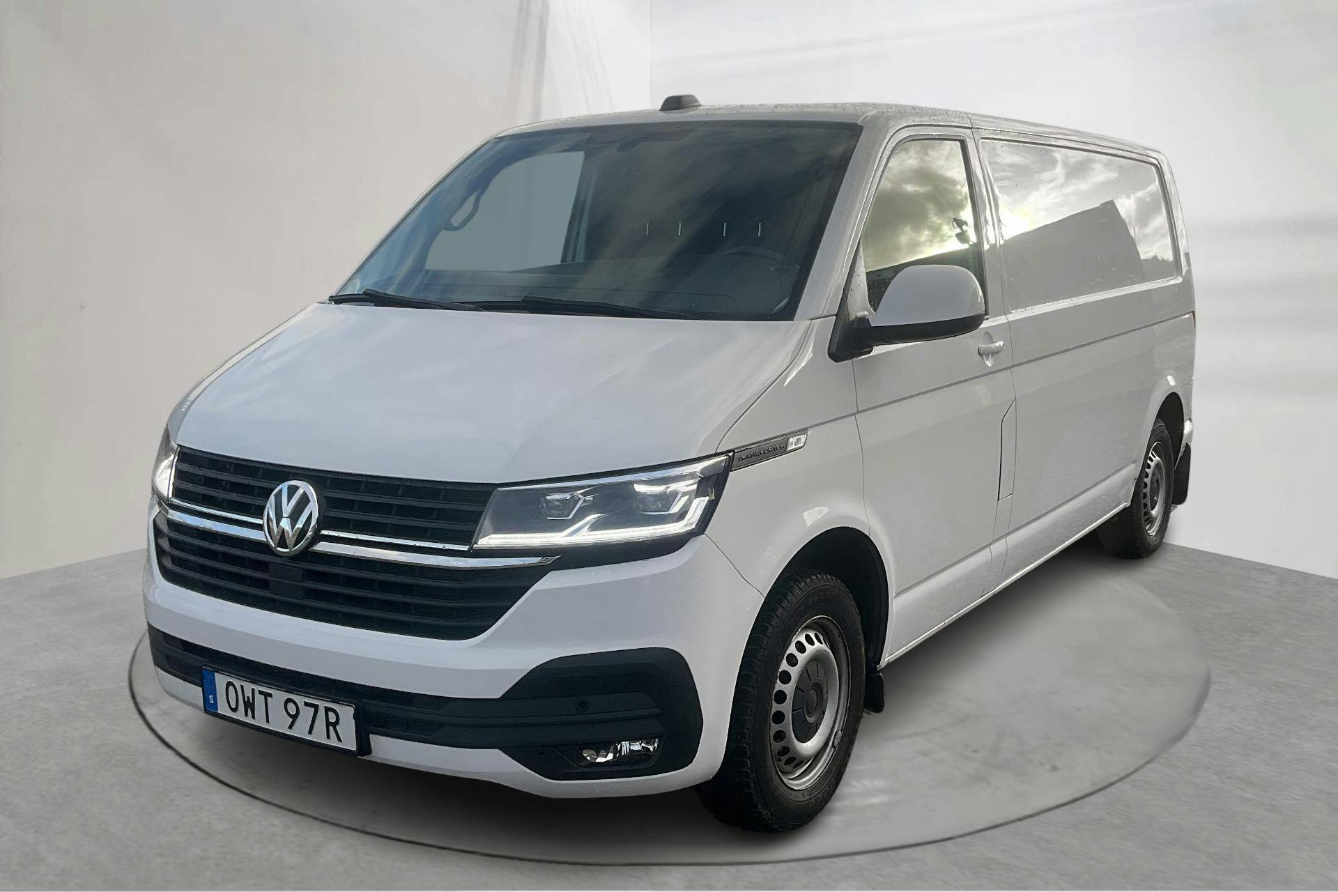 Presentation photo 1 of 15: VW Transporter T6.1 Skåp TDI (150hk) - 256 610 km - Automatic - white - 2023