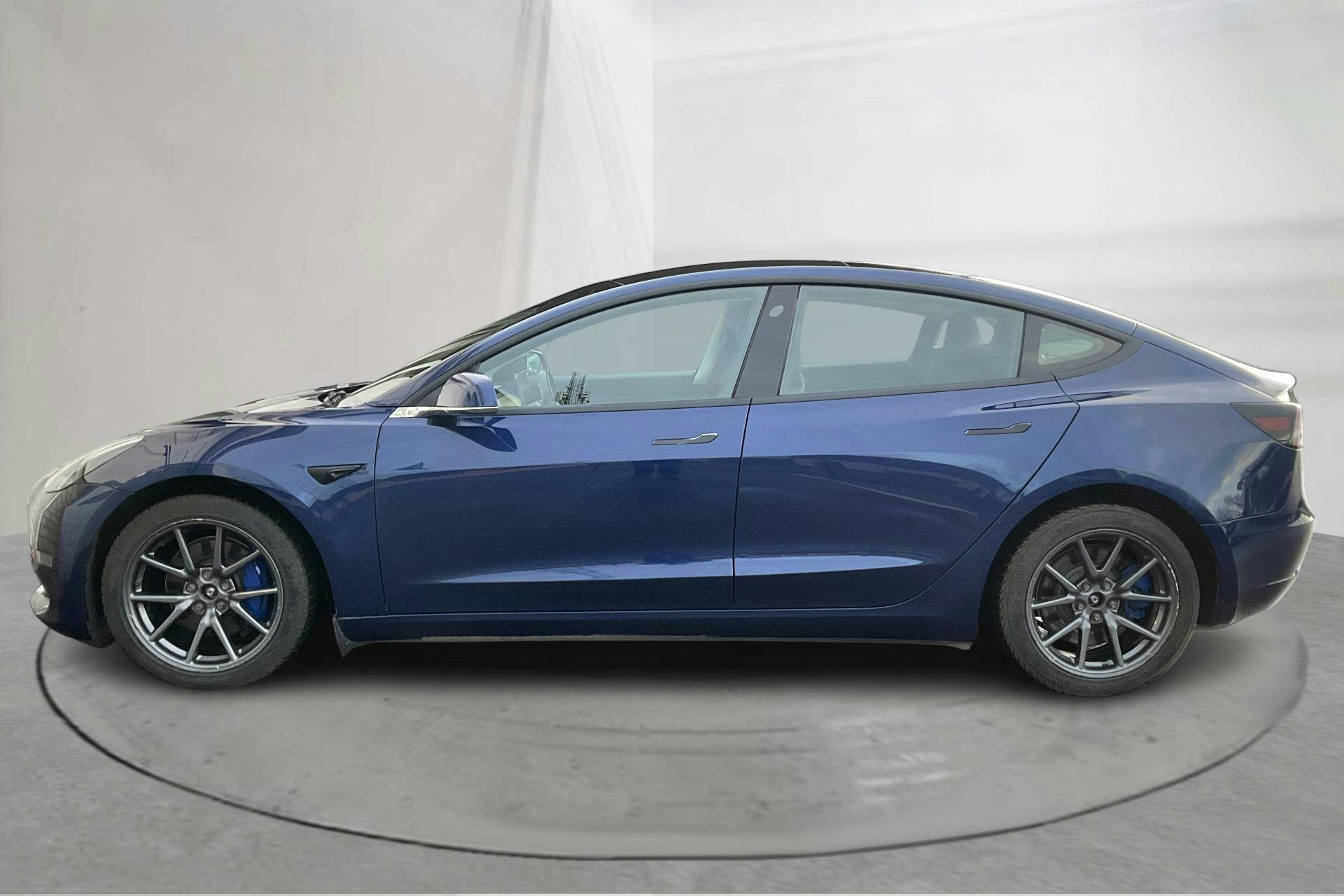 Presentation photo 2 of 21: Tesla Model 3 Long Range Dual Motor AWD - 117 700 km - Automatic - blue - 2019