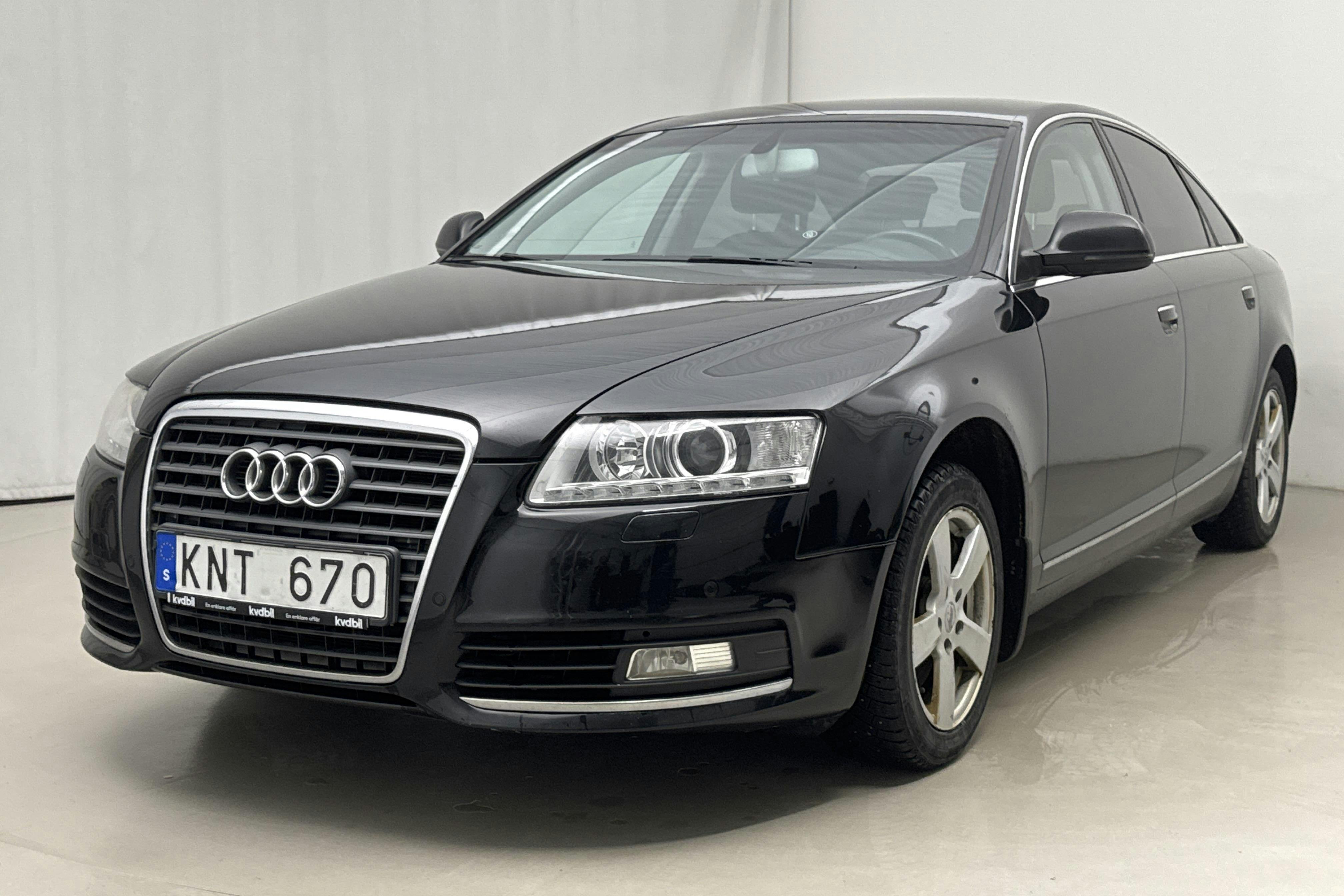 Presentation photo 1 of 18: Audi A6 2.0 TFSI (170hk) - 192 900 km - Automatic - black - 2010