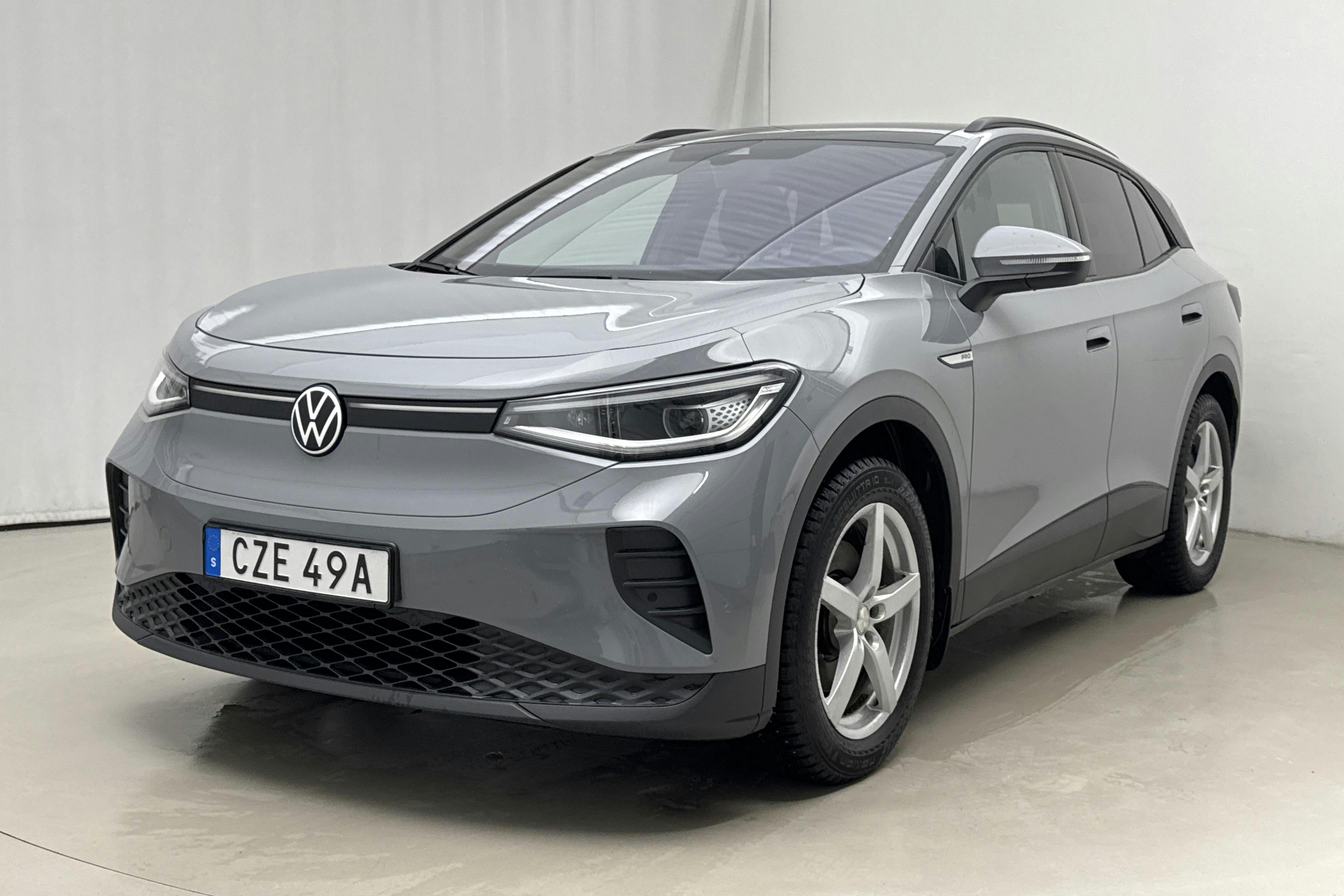 Presentationsfoto 1 av 22: VW ID.4 77kWh (204hk) - 6 301 mil - Automat - grå - 2022