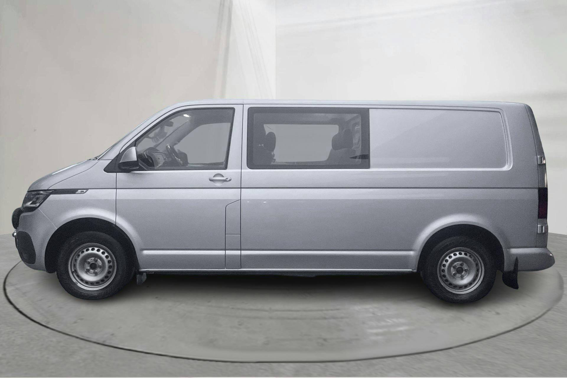 Presentation photo 2 of 14: VW Transporter T6.1 TDI 4MOTION (150hk) - 146 770 km - Automatic - silver - 2022