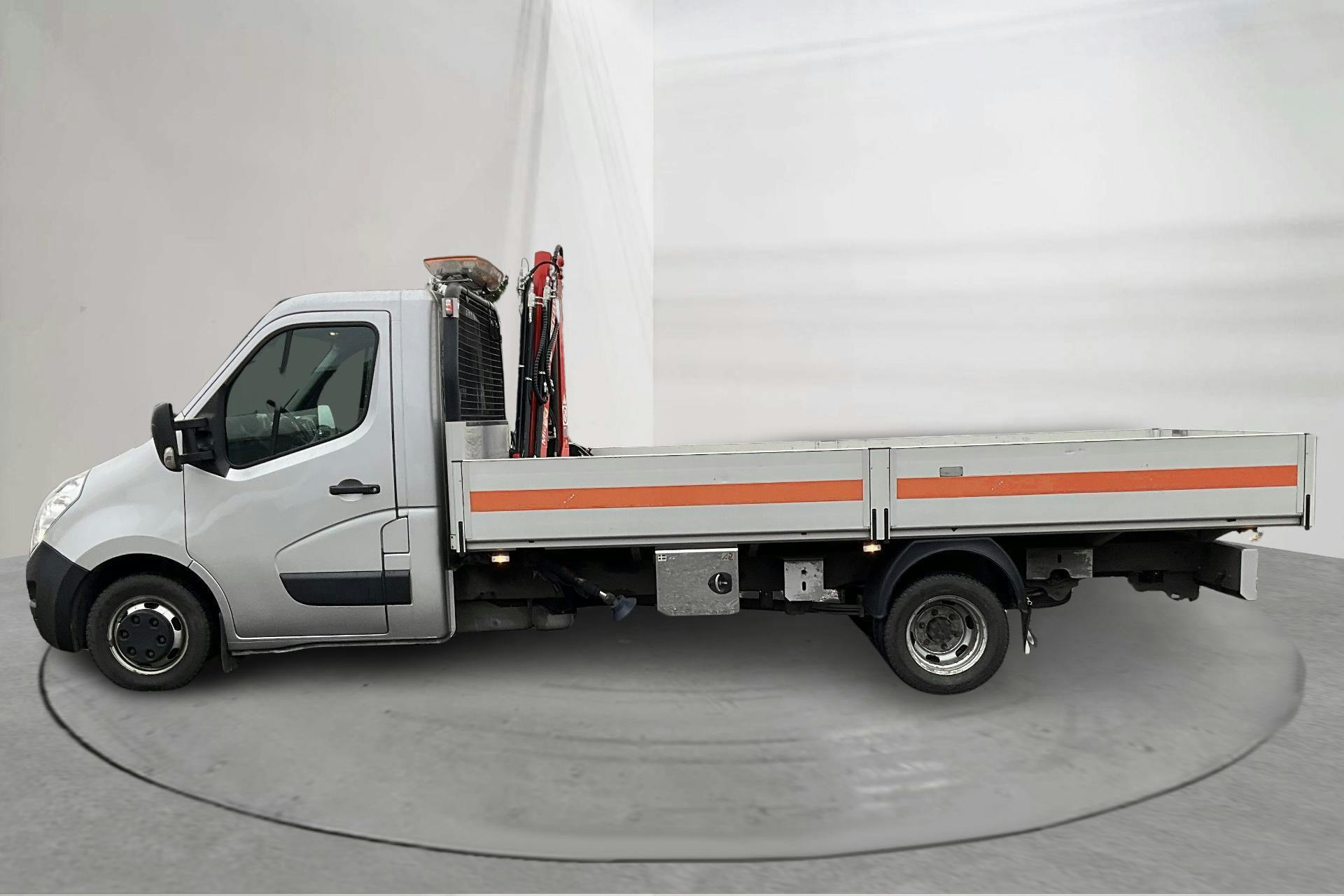 Presentation photo 2 of 11: Opel Movano 2.3 CDTI RWD Pickup/Chassi (163hk) - 66 060 km - Manual - silver - 2018