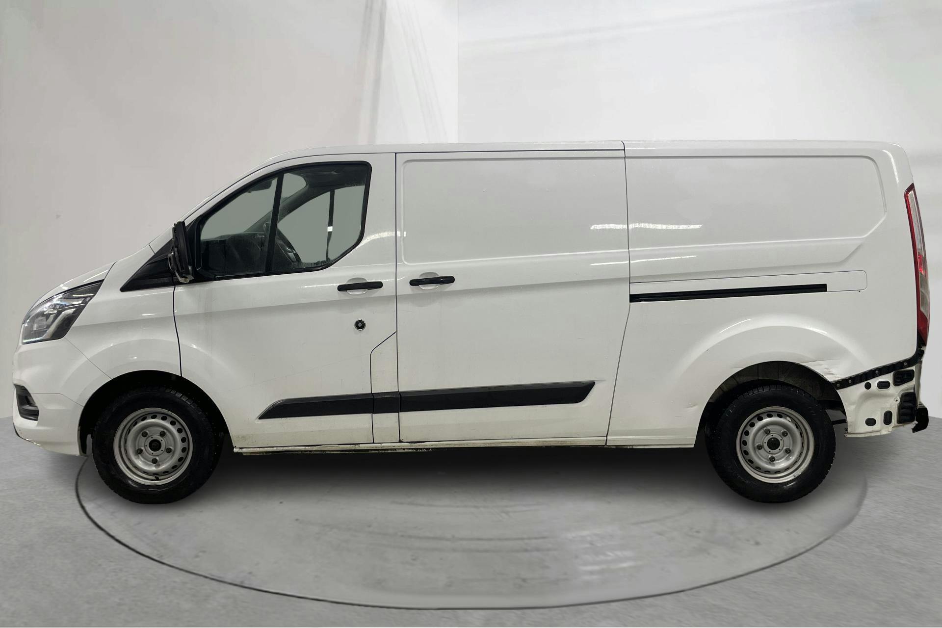 Presentationsfoto 2 av 15: Ford Transit Custom 300 MHEV (130hk) - 12 145 mil - Manuell - vit - 2021