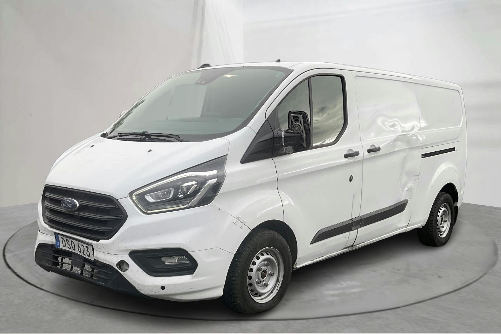 Esitlusfoto 1 aadressil 13: Ford Transit Custom 300 MHEV (130hk) - 134 950 km - Käsitsi - valge - 2021