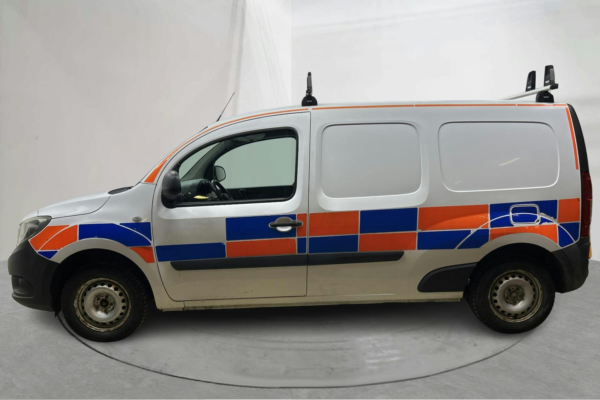Presentationsfoto 2 av 13: Mercedes Citan 109 1.5 CDI (90hk) - 12 471 mil - Manuell - vit - 2013