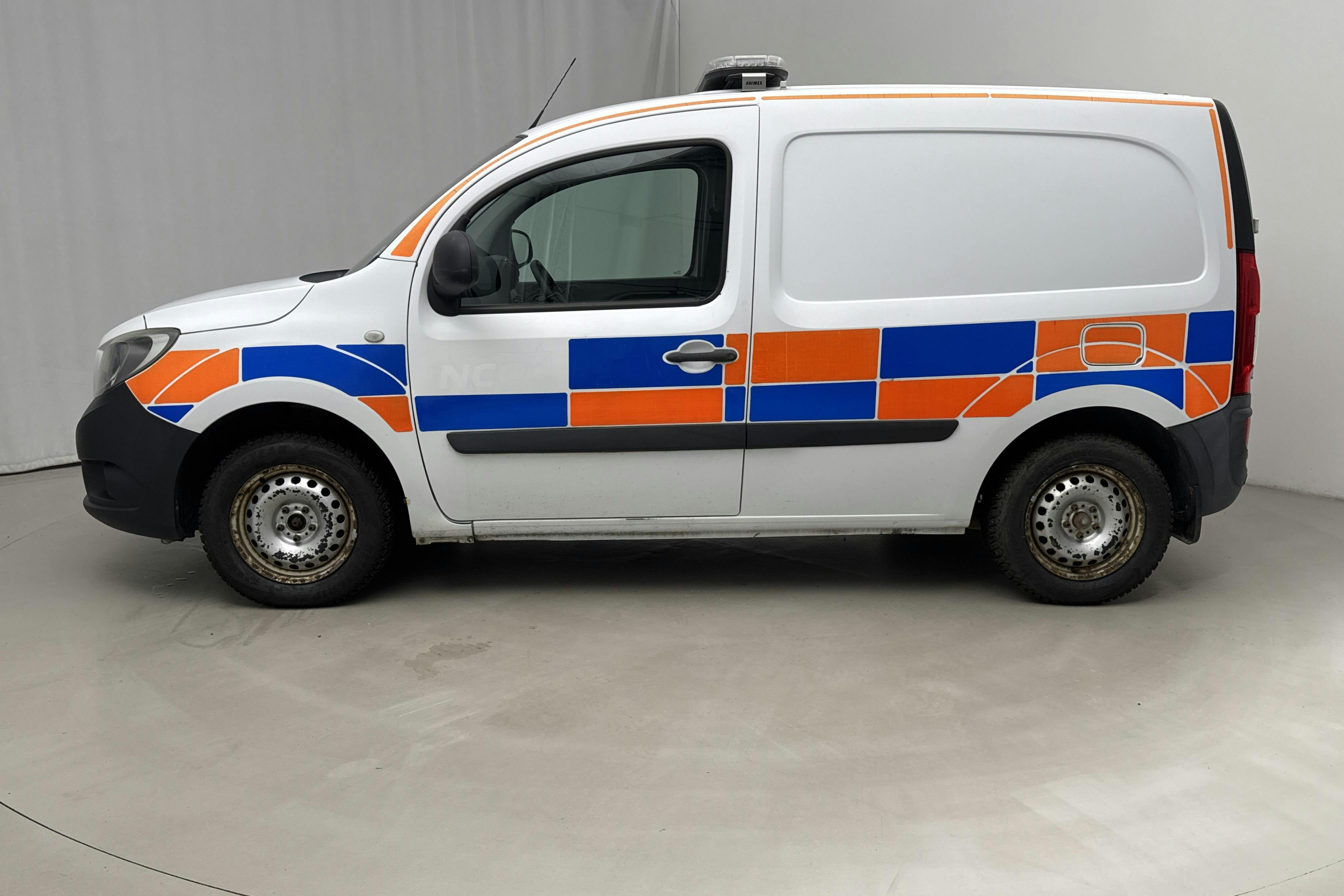 Presentationsfoto 2 av 13: Mercedes Citan 109 1.5 CDI (90hk) - 11 860 mil - Manuell - vit - 2014