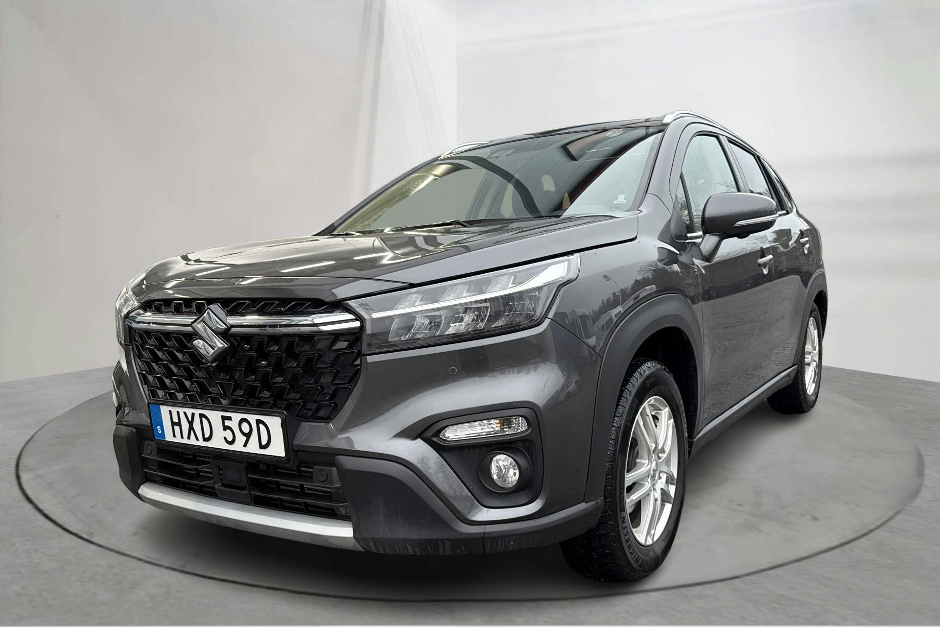 Presentationsfoto 1 av 18: Suzuki S-Cross 1.4 Hybrid 4x4 (129hk) - 7 077 mil - Automat - grå - 2022