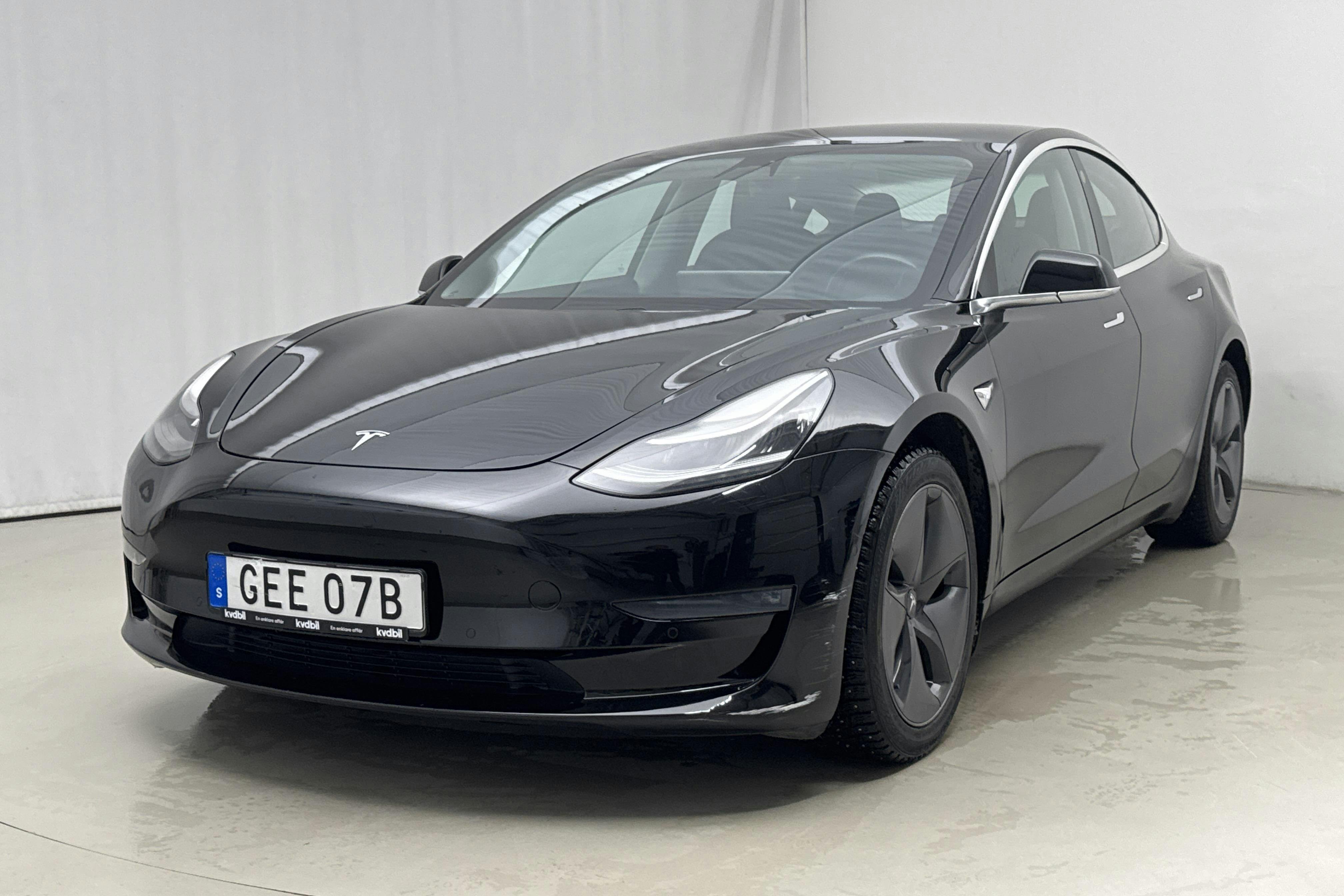 Presentation photo 1 of 25: Tesla Model 3 Long Range Dual Motor AWD - 115 740 km - Automatic - black - 2019