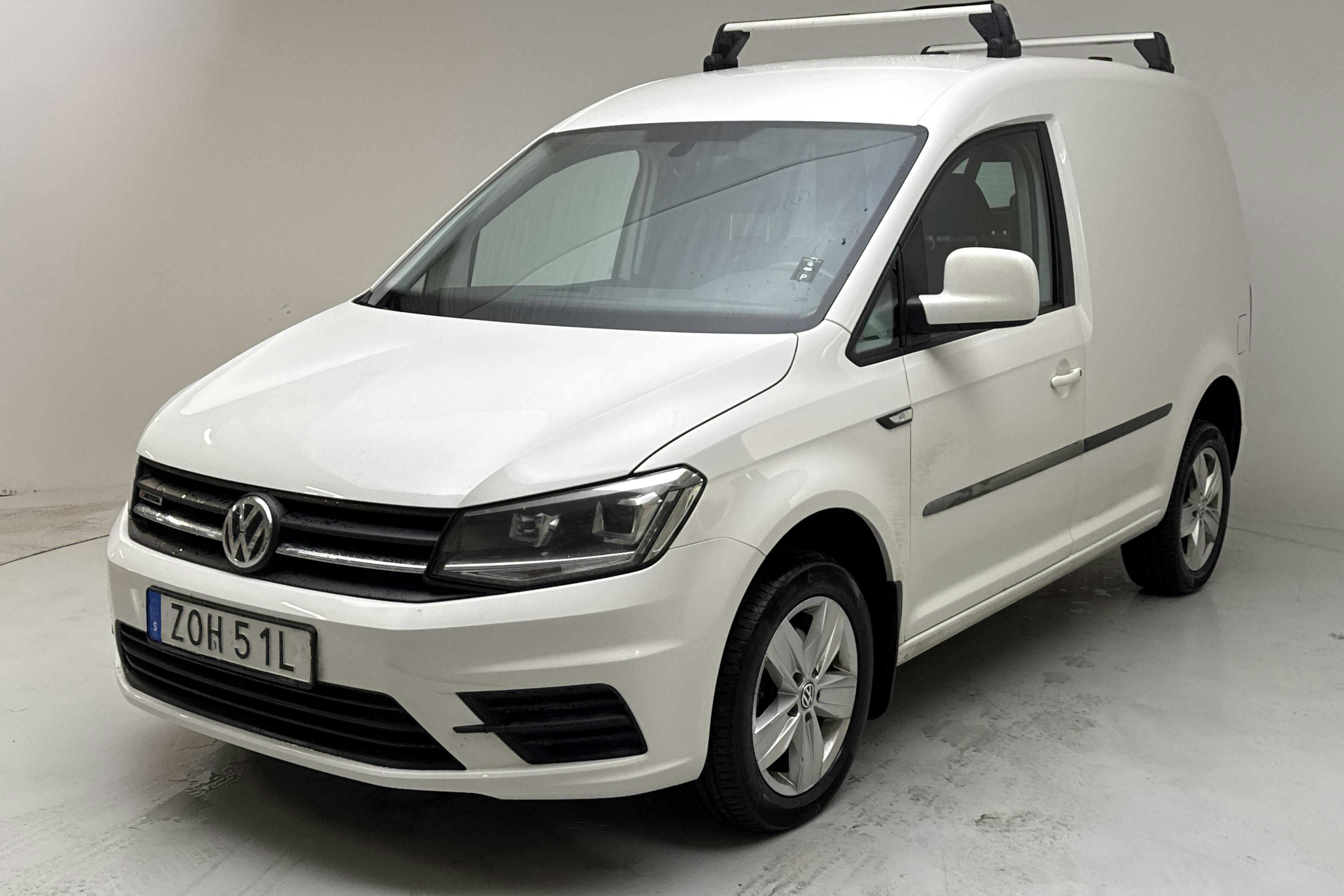 Presentation photo 1 of 11: VW Caddy 2.0 TDI Skåp 4MOTION (150hk) - 231 420 km - Automatic - white - 2019