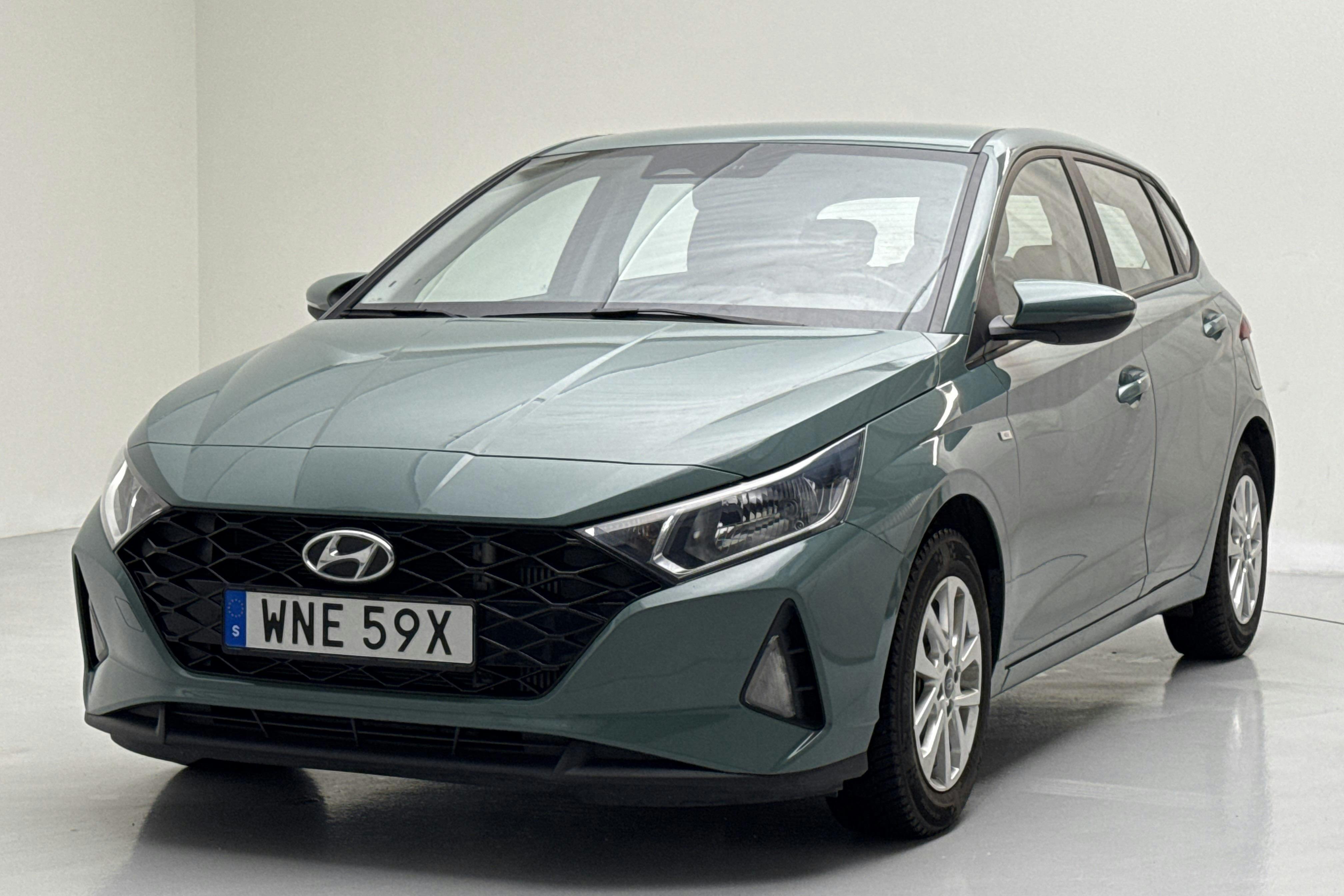 Esittelykuva 1 osoitteesta 14: Hyundai i20 1.0 T-GDi (100hk) - 15 350 km - Automaattinen - vihreä - 2022