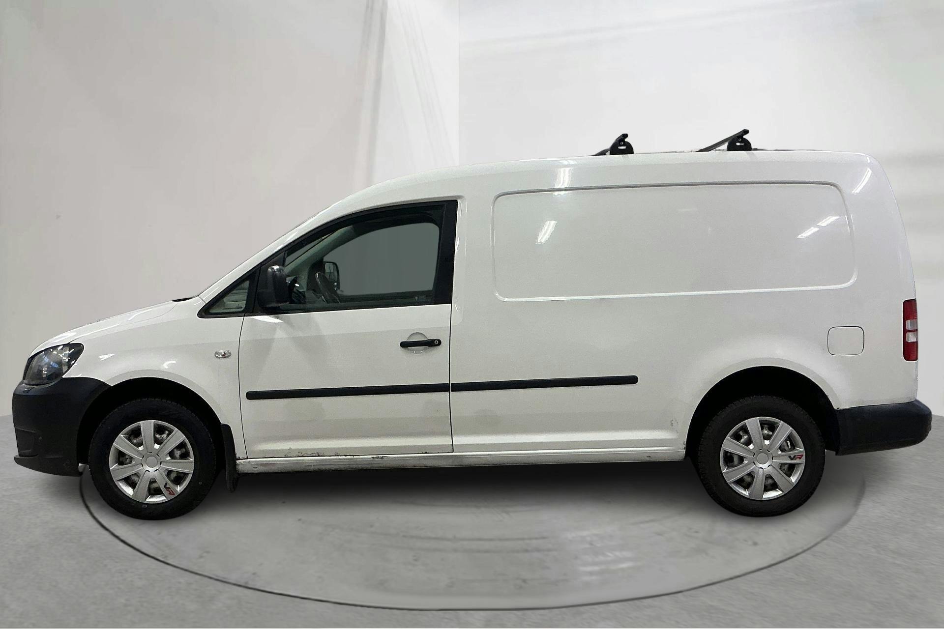 Presentation photo 2 of 11: VW Caddy 2.0 TDI Maxi Skåp 4-motion (110hk) - 187 630 km - Manual - white - 2012
