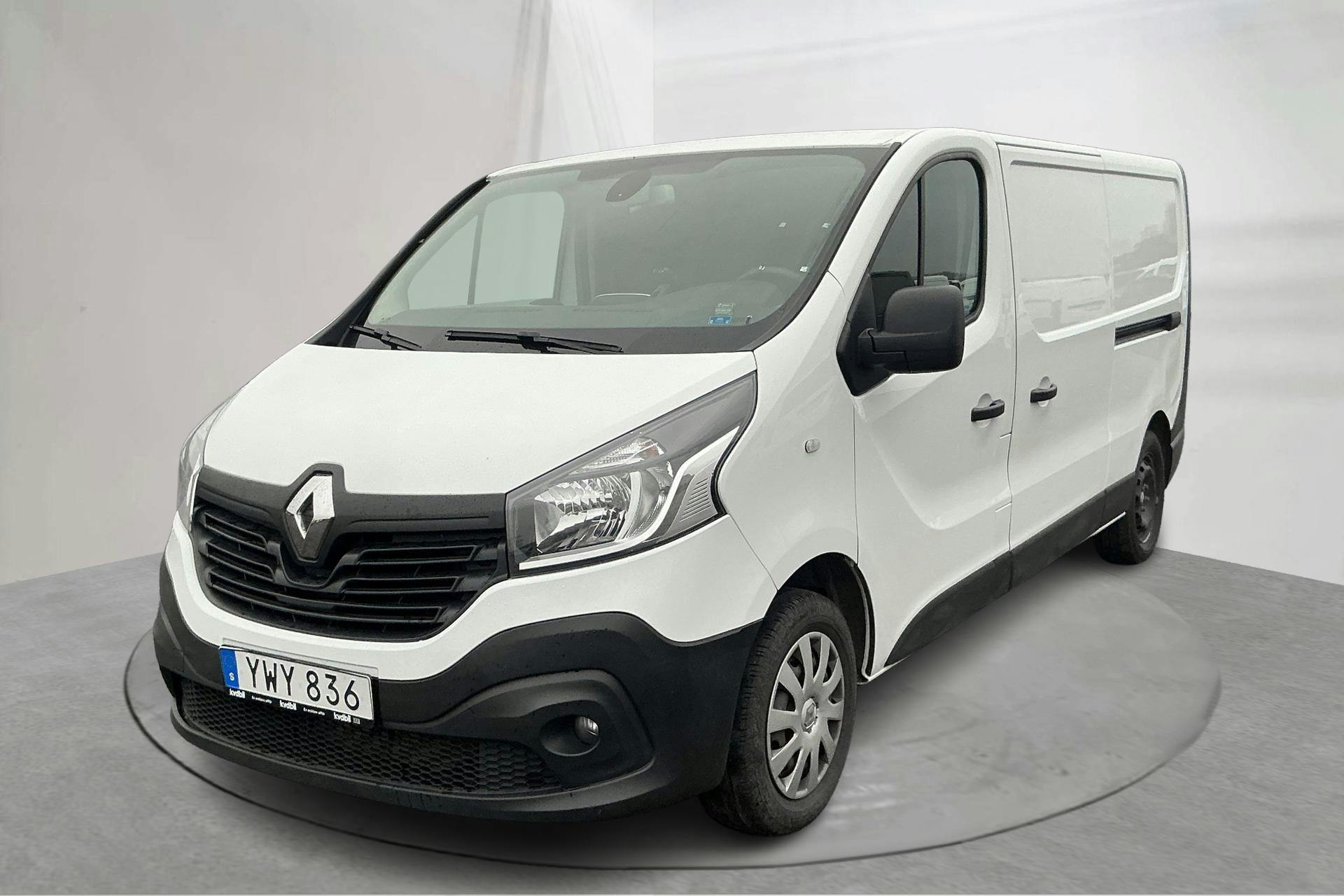 Presentationsfoto 1 av 14: Renault Trafic 1.6 dCi Skåp (125hk) - 12 475 mil - Manuell - vit - 2018