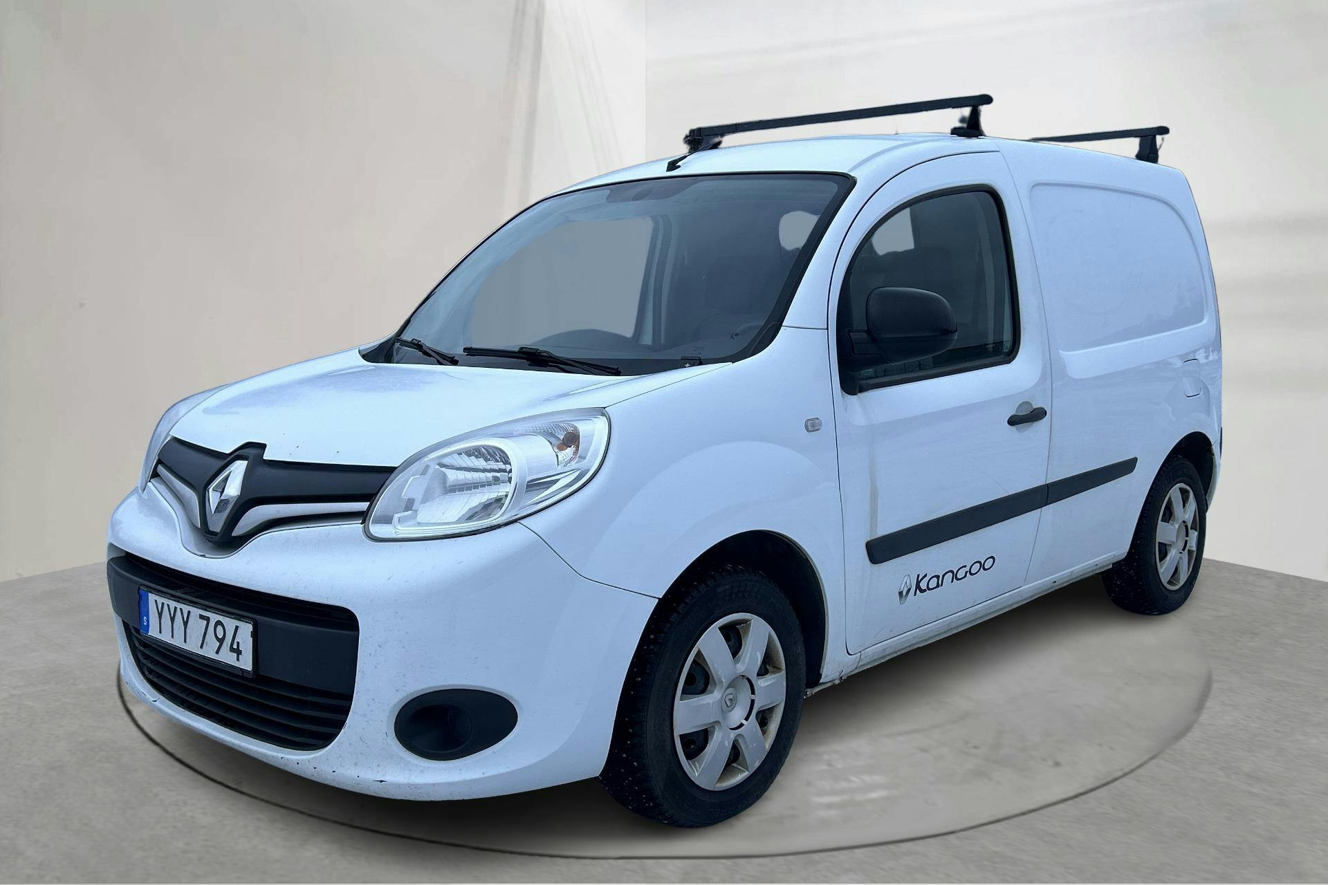 Presentationsfoto 1 av 14: Renault Kangoo 1.5 dCi Skåp (110hk) - 22 120 mil - Automat - vit - 2018