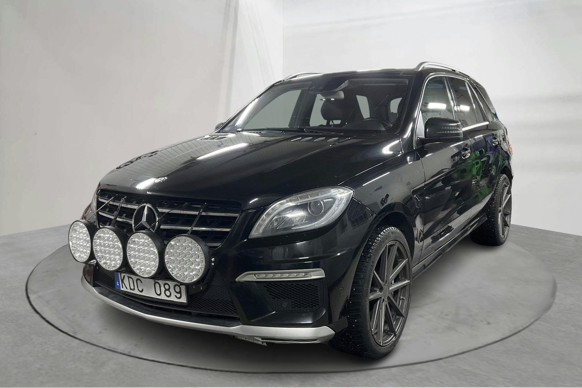 Presentation photo 1 of 20: Mercedes ML 63 AMG W166 (525hk) - 155 480 km - Automatic - black - 2014
