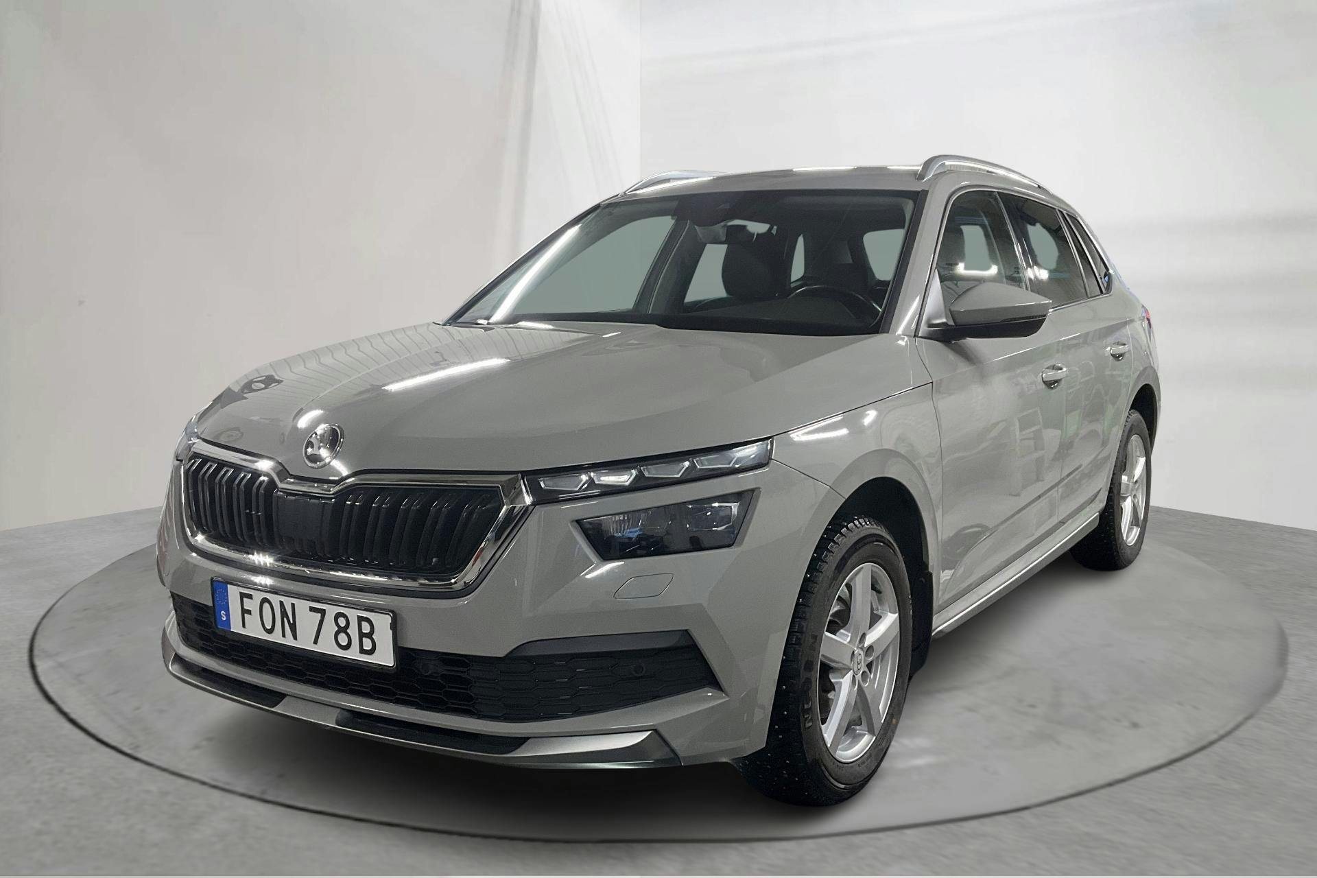 Presentation photo 1 of 14: Skoda Kamiq 1.5 TSI (150hk) - 82 660 km - Automatic - gray - 2020