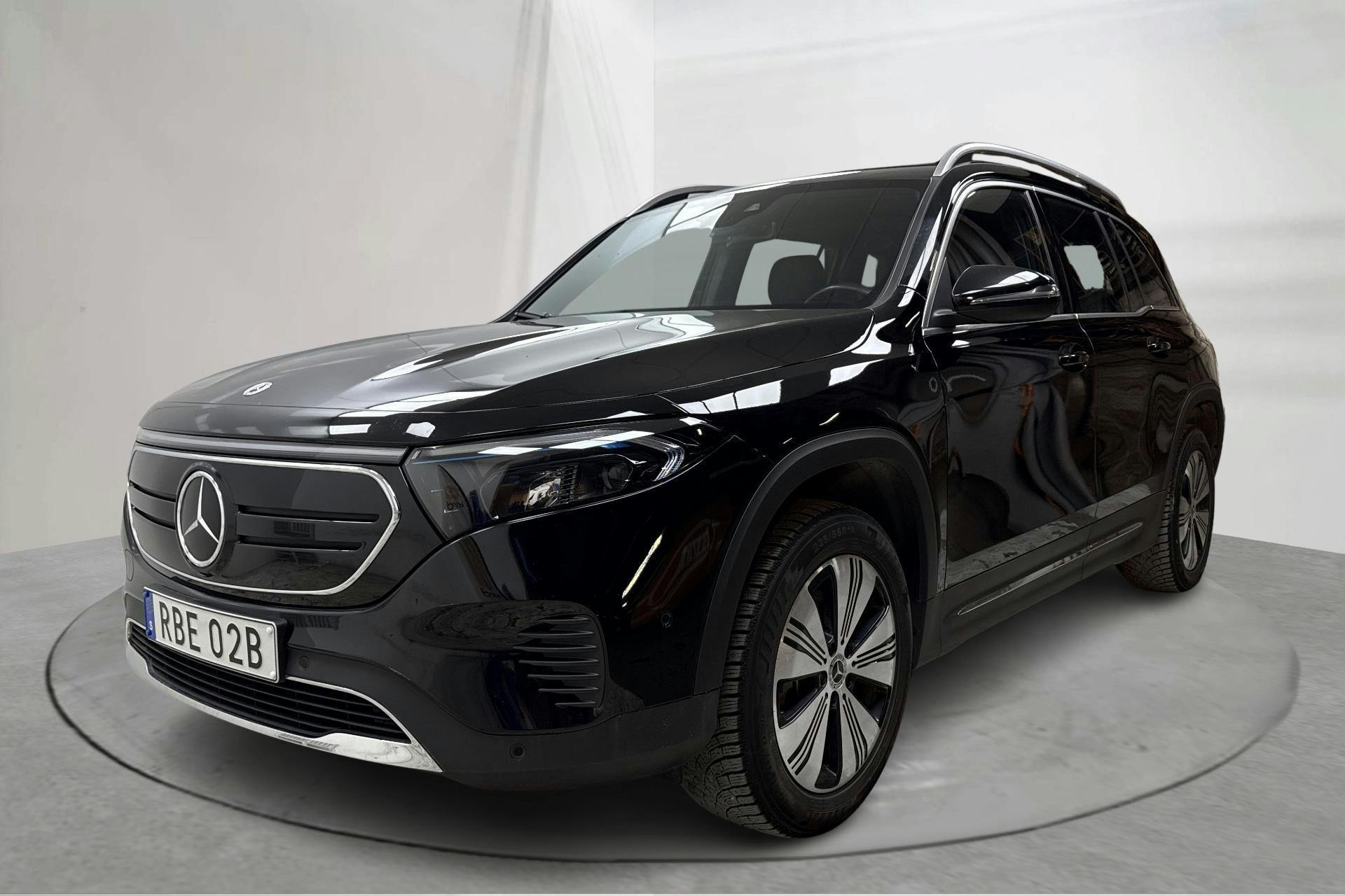 Presentation photo 1 of 20: Mercedes EQB 300 4MATIC X243 (228hk) - 73 610 km - Automatic - black - 2024