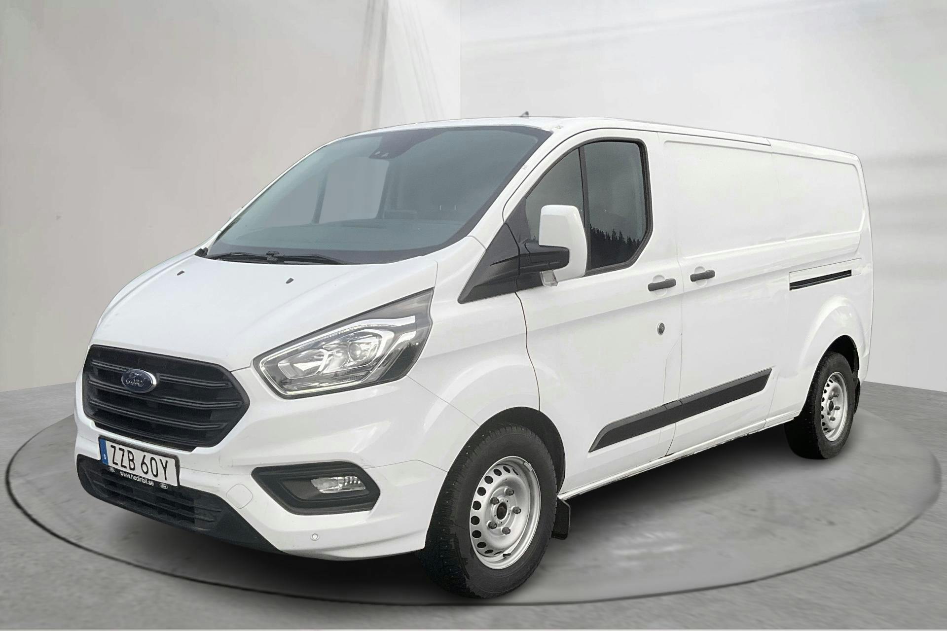 Presentationsfoto 1 av 13: Ford Transit Custom 300 MHEV (130hk) - 5 055 mil - Manuell - vit - 2023