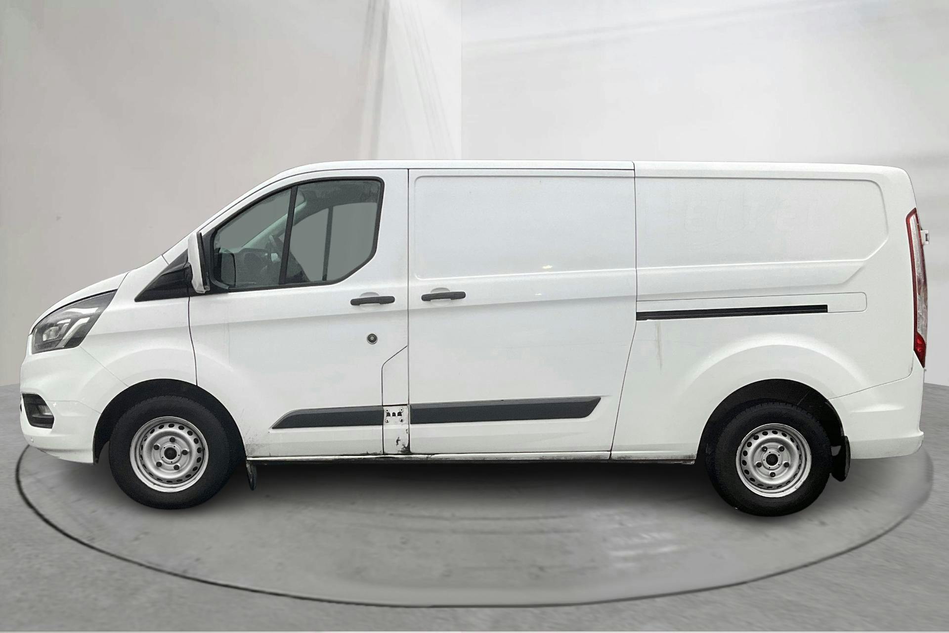 Presentation photo 2 of 14: Ford Transit Custom 300 MHEV (130hk) - 114 050 km - Manual - white - 2021