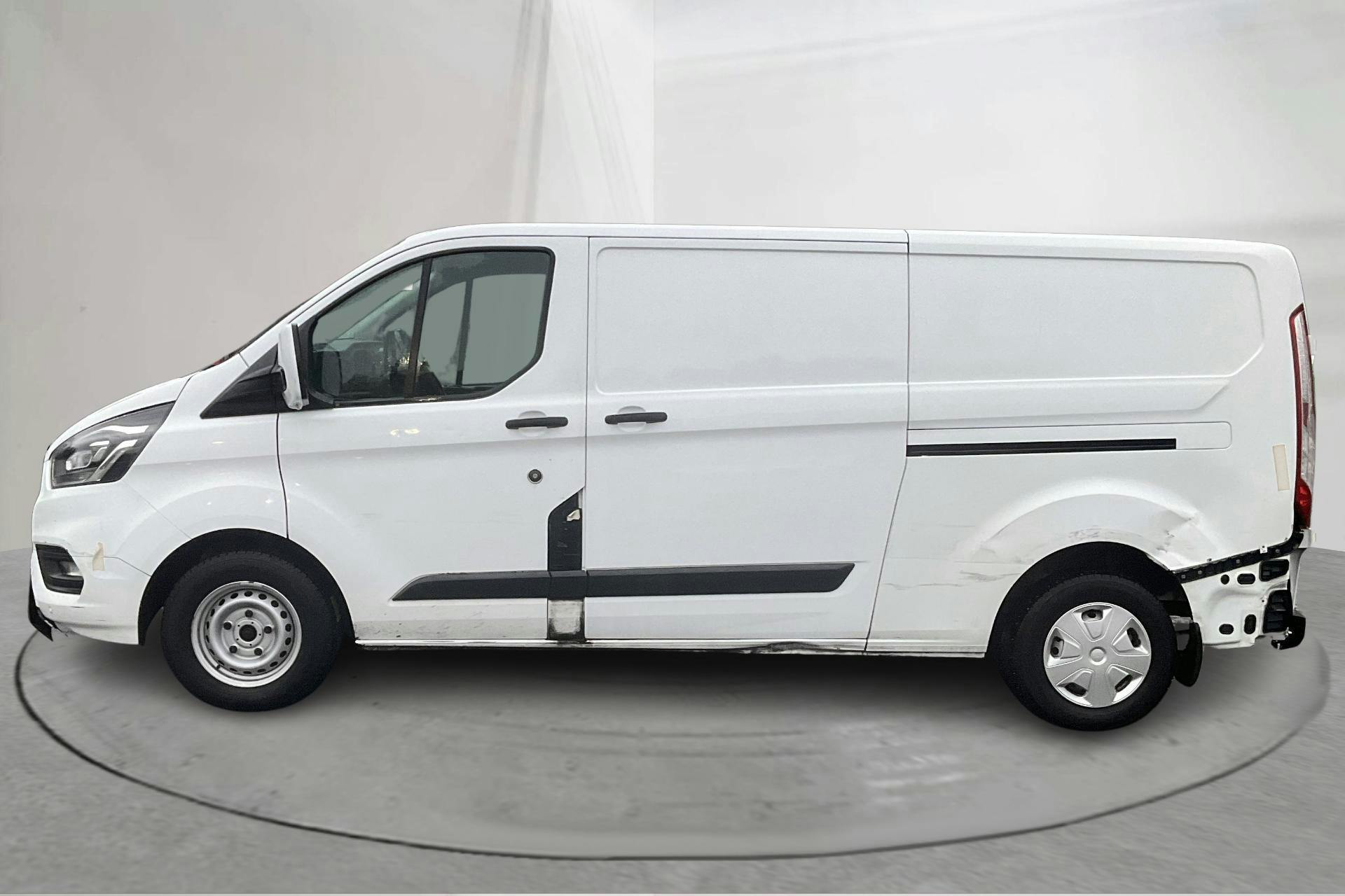 Presentationsfoto 2 av 14: Ford Transit Custom 300 MHEV (130hk) - 11 000 mil - Manuell - vit - 2021