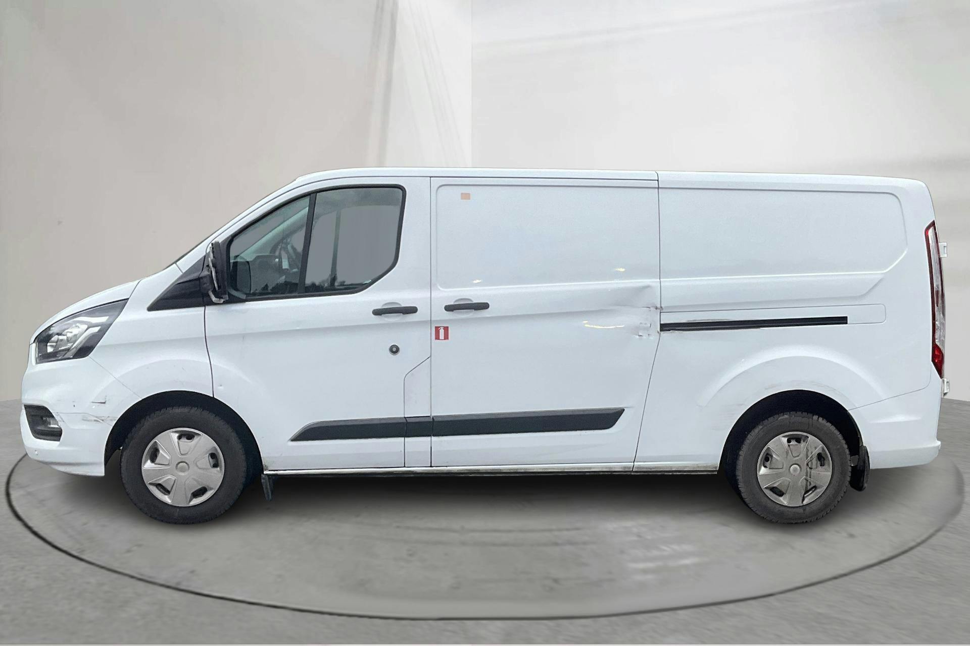 Presentationsfoto 2 av 15: Ford Transit Custom 300 MHEV (130hk) - 5 856 mil - Manuell - vit - 2023