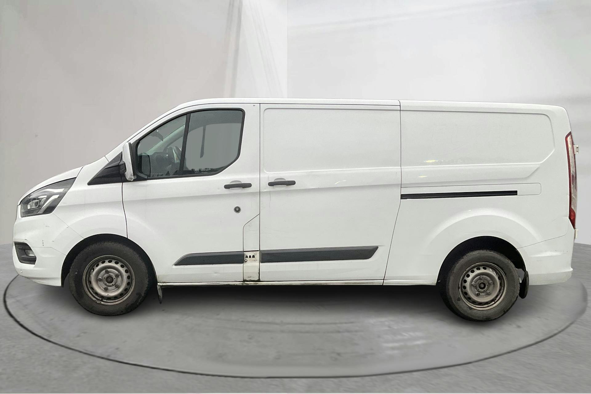 Presentationsfoto 2 av 14: Ford Transit Custom 300 MHEV (130hk) - 13 066 mil - Manuell - vit - 2021