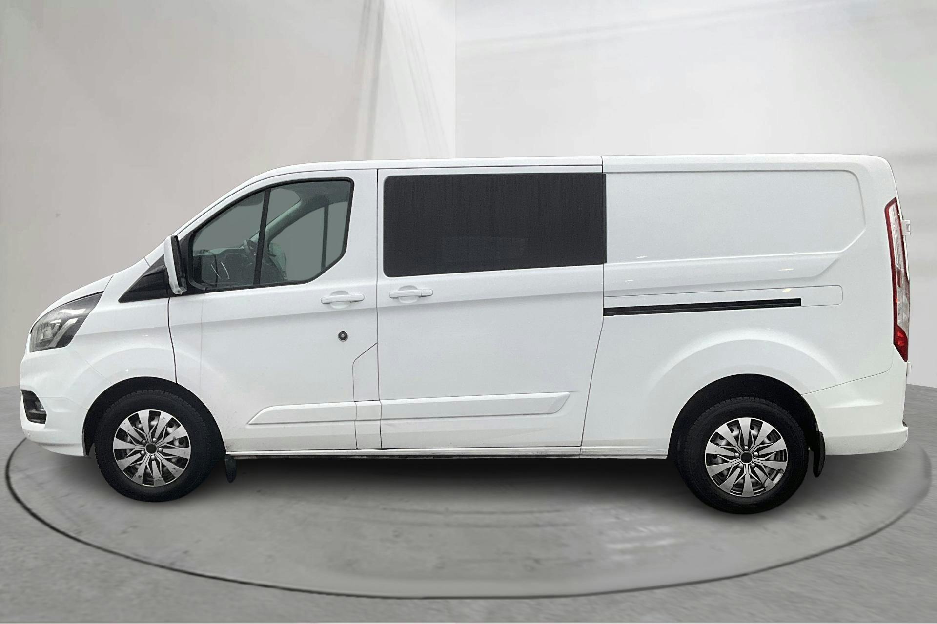 Presentationsfoto 2 av 15: Ford Transit Custom 340 (170hk) - 13 747 mil - Automat - vit - 2021