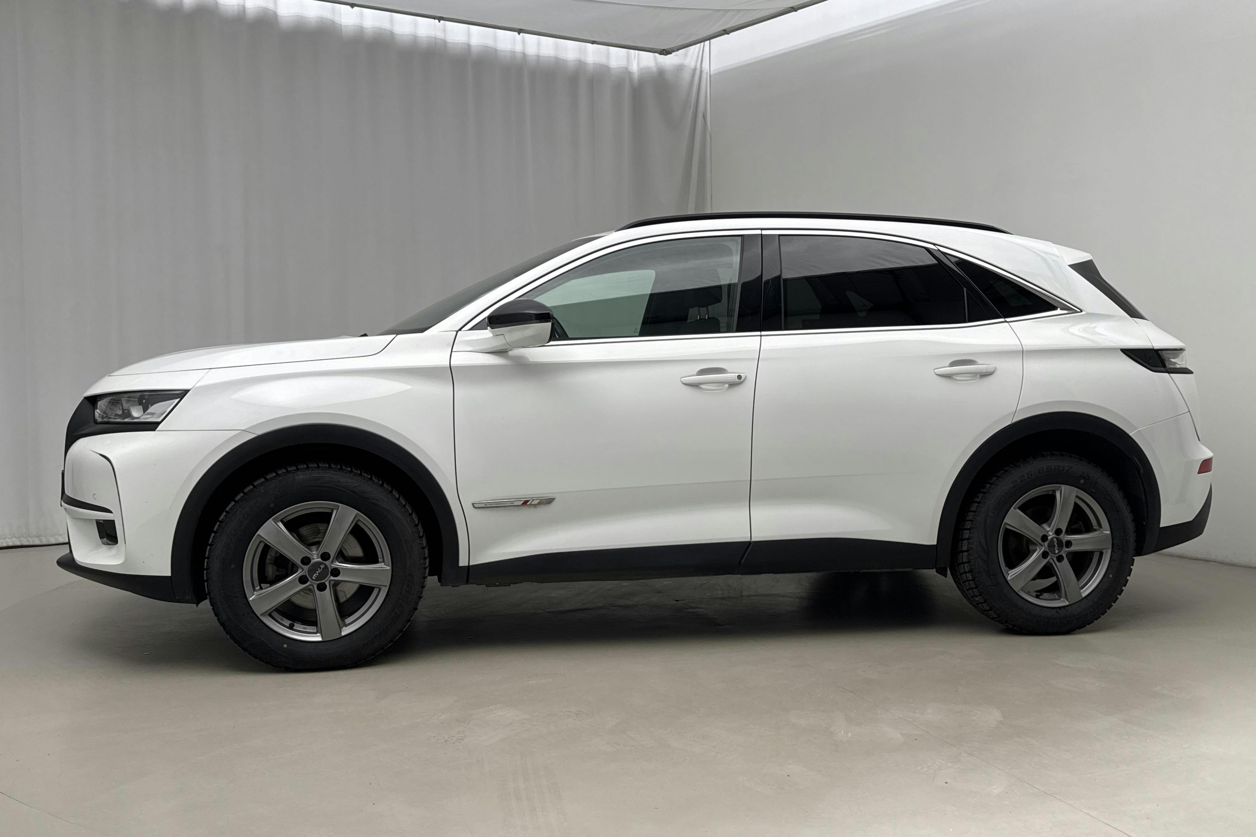 Presentation photo 2 of 21: DS DS7 Crossback PureTech (180hk) - 44 800 km - Automatic - white - 2022