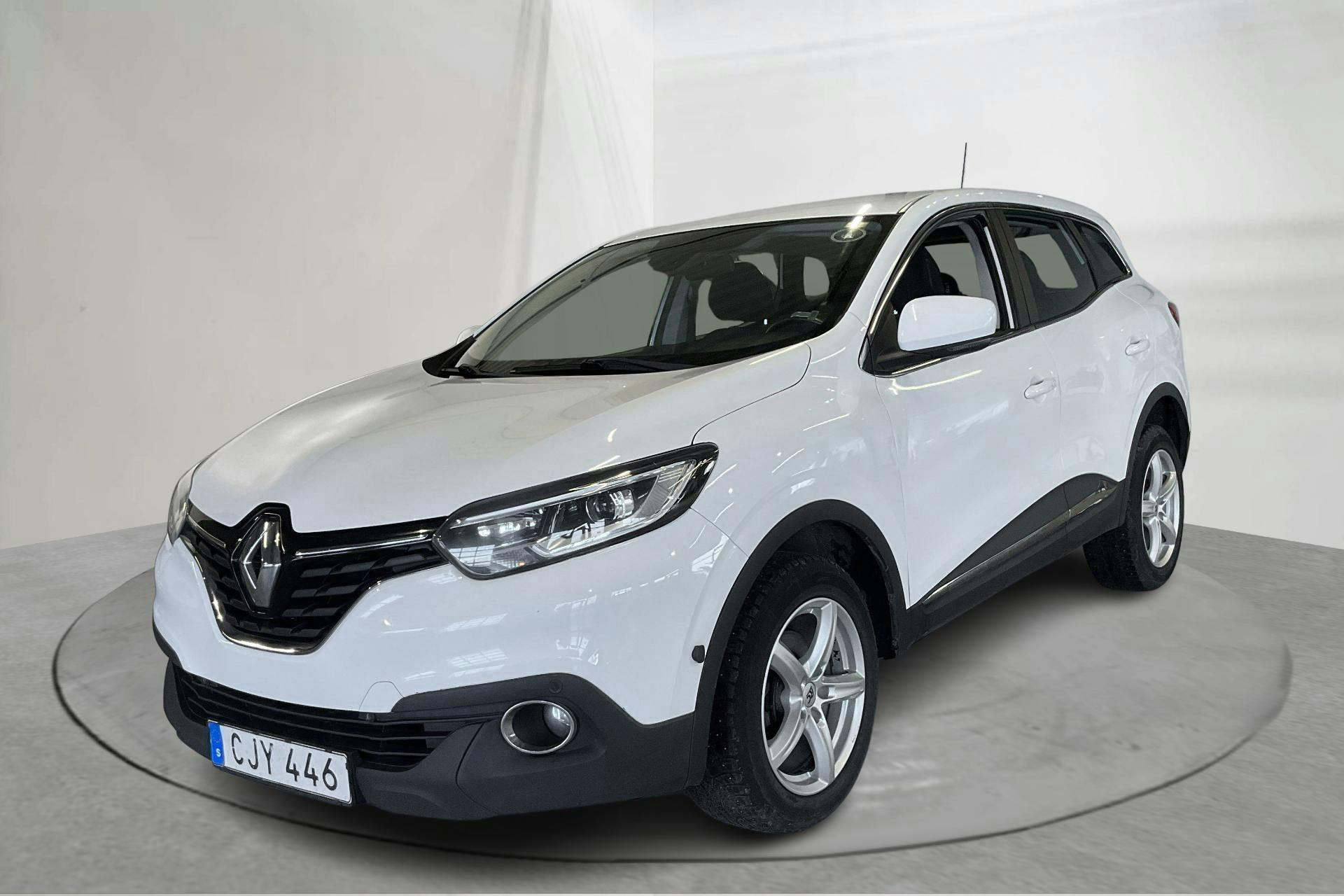 Presentation photo 1 of 13: Renault Kadjar 1.6 dCi 4WD (130hk) - 218 770 km - Manual - white - 2015