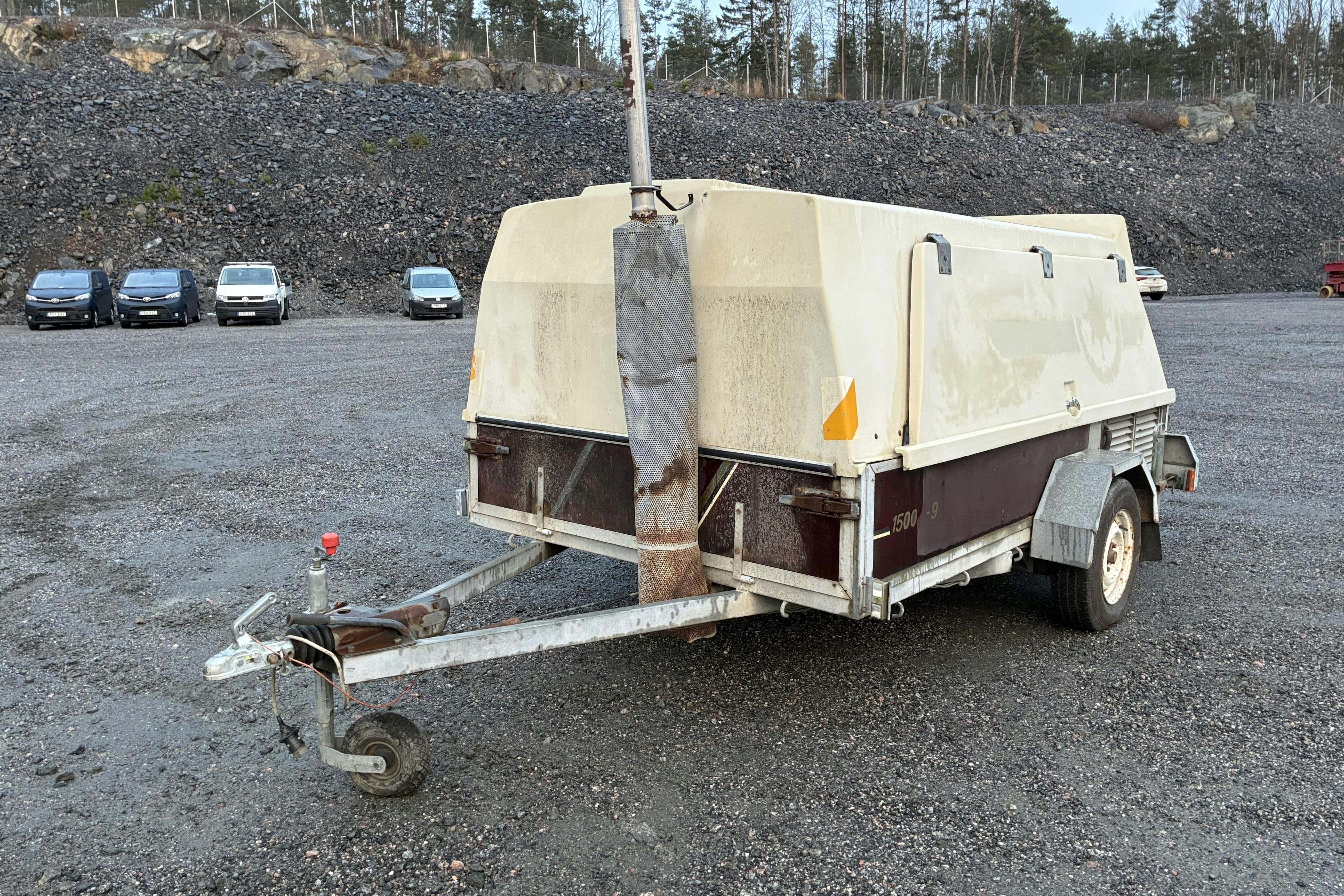 Presentationsfoto 1 av 52: Kylingekärran 1500 L-9 -  - vit - 1990