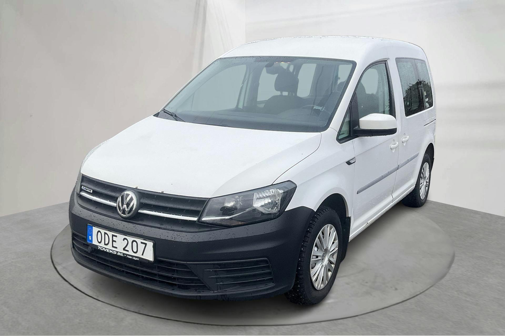 Presentation photo 1 of 14: VW Caddy Life 1.4 TGI (110hk) - 142 460 km - Manual - white - 2017