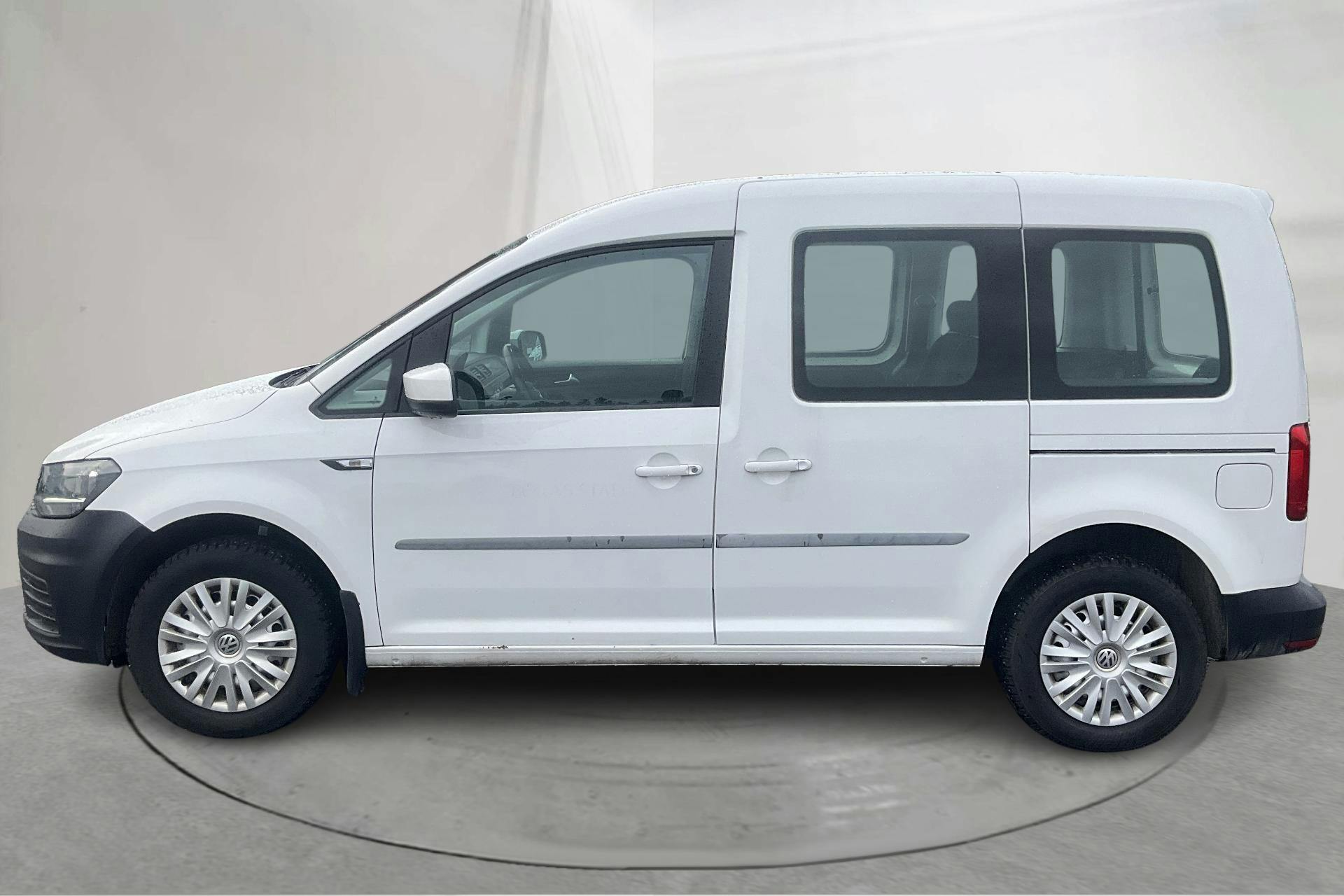 Presentation photo 2 of 14: VW Caddy Life 1.4 TGI (110hk) - 142 460 km - Manual - white - 2017