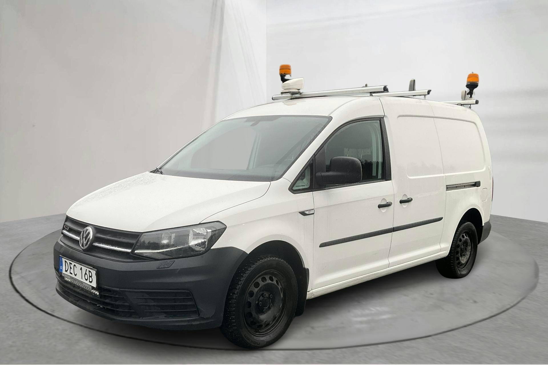 Presentationsfoto 1 av 15: VW Caddy Maxi 2.0 TDI 4MOTION (122hk) - 10 621 mil - Manuell - vit - 2019