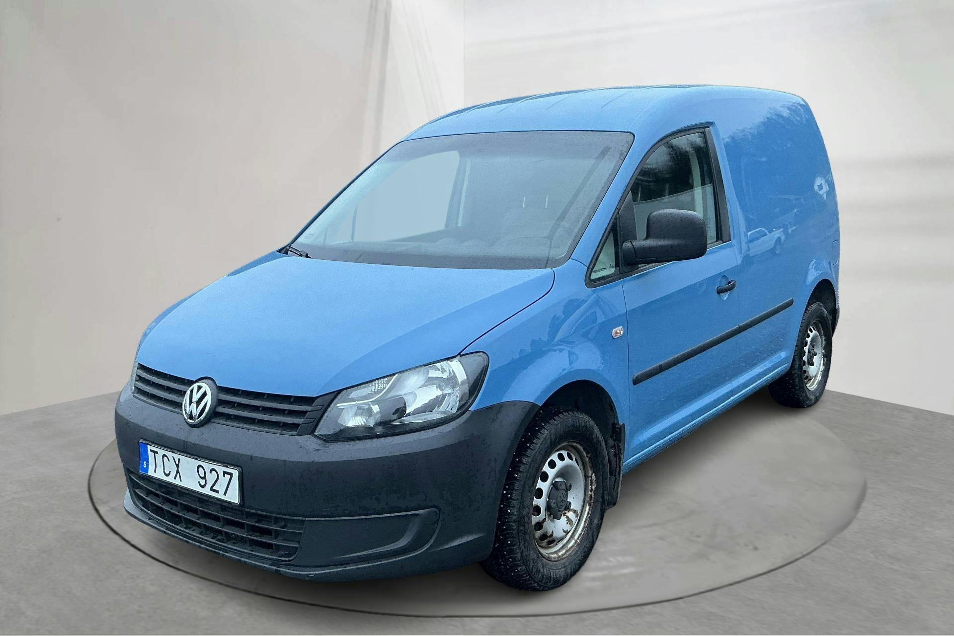 Esittelykuva 1 osoitteesta 12: VW Caddy 2.0 Ecofuel Skåp (109hk) - 75 890 km - Manuaalinen - sininen - 2012