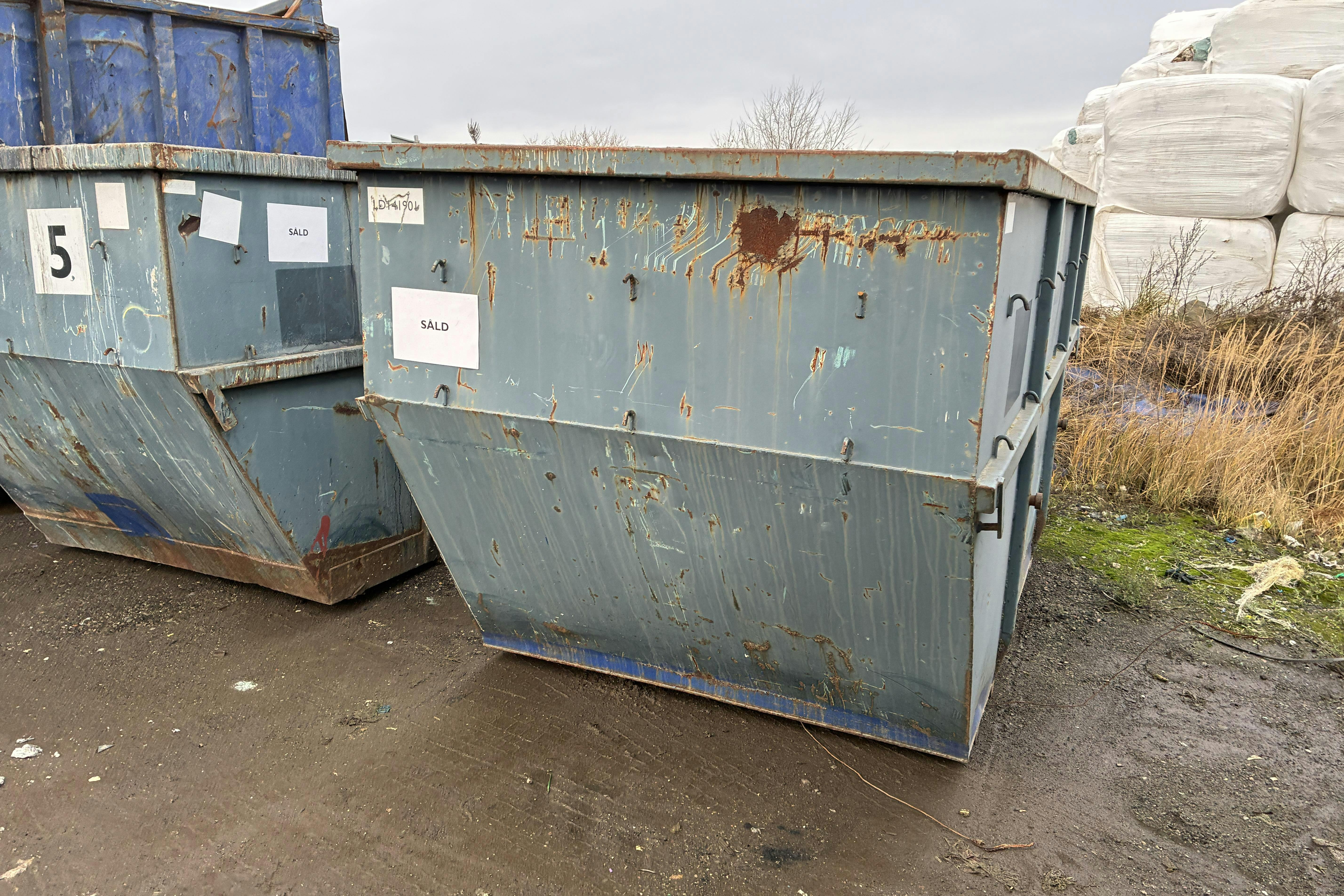 Presentation photo 1 of 7: Liftdumpercontainer 12 kubik (LD141901) - 0 km