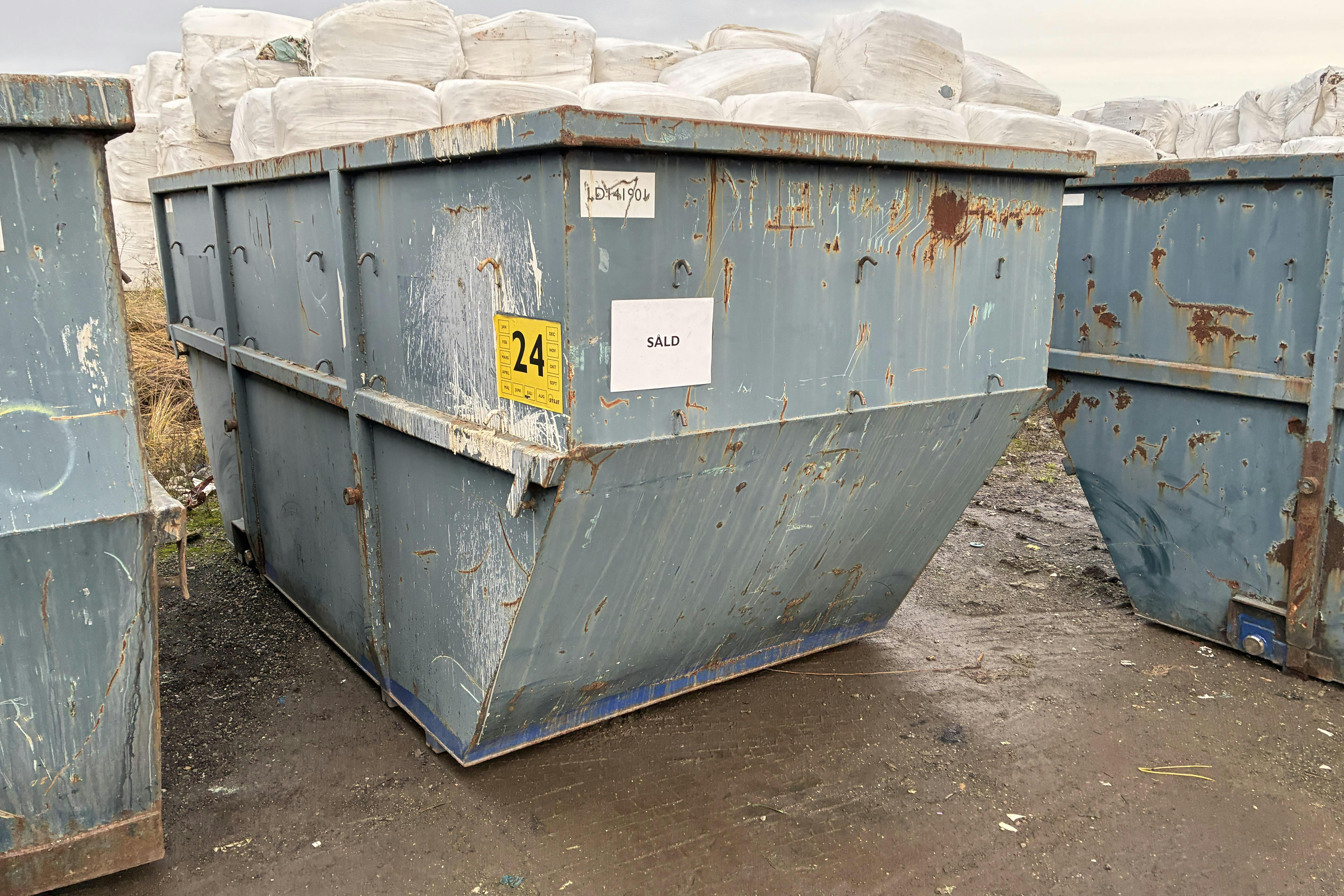 Presentation photo 2 of 7: Liftdumpercontainer 12 kubik (LD141901) - 0 km