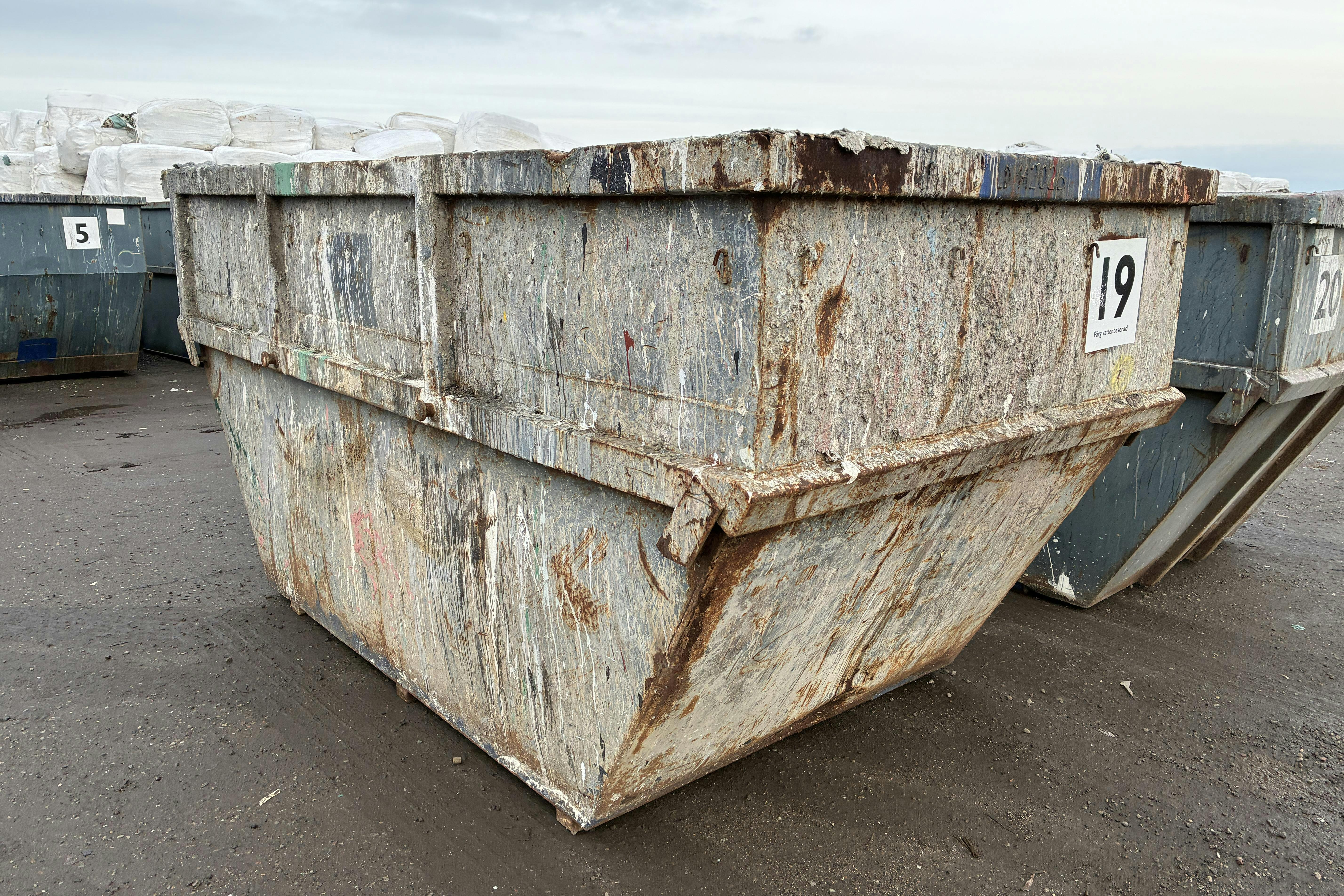 Presentation photo 2 of 8: Liftdumpercontainer 12 kubik (LD142026) - 0 km