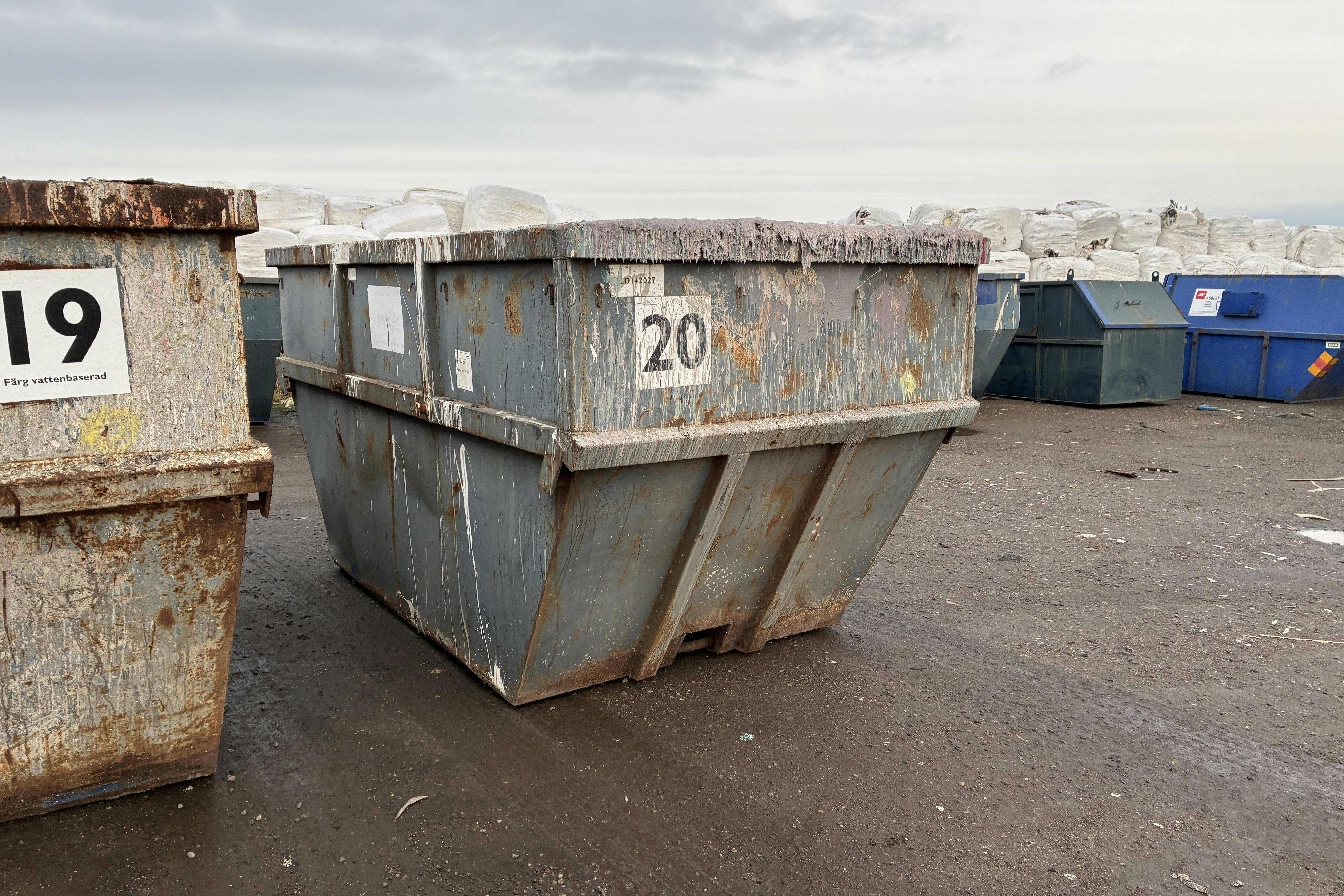 Presentation photo 2 of 8: Liftdumpercontainer 12 kubik (LD142024) - 0 km