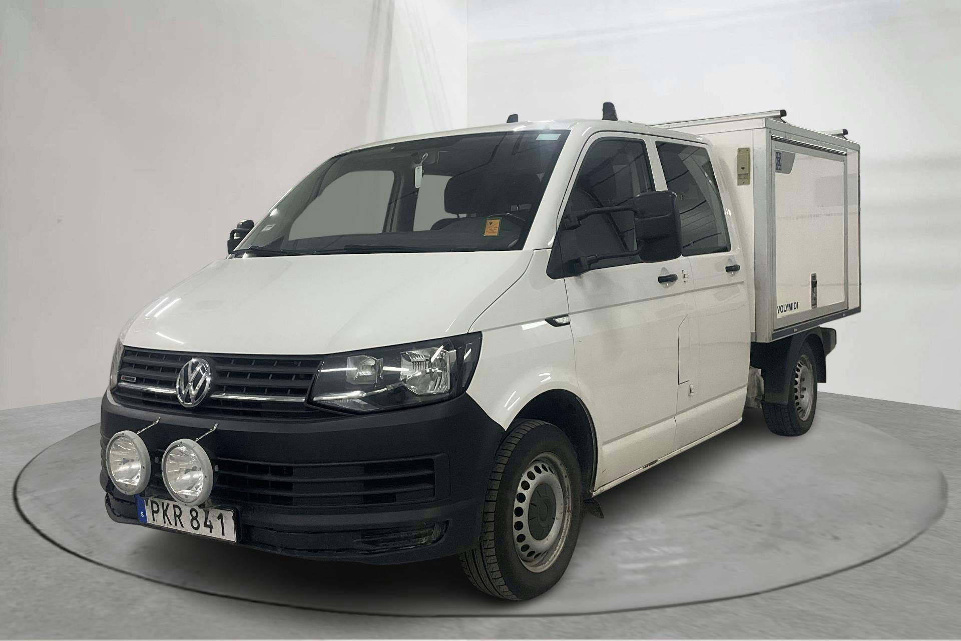 Presentationsfoto 1 av 18: VW Transporter T6 2.0 TDI BMT 4MOTION (150hk) - 13 940 mil - Automat - vit - 2017