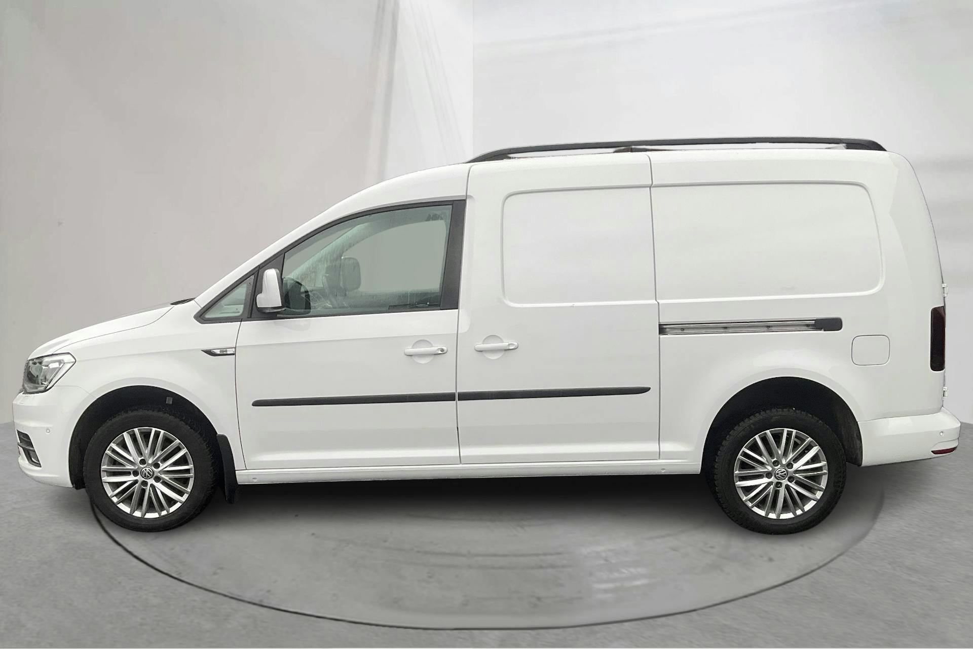 Presentation photo 2 of 13: VW Caddy 2.0 TDI Maxi Skåp 4MOTION (150hk) - 112 470 km - Automatic - white - 2020