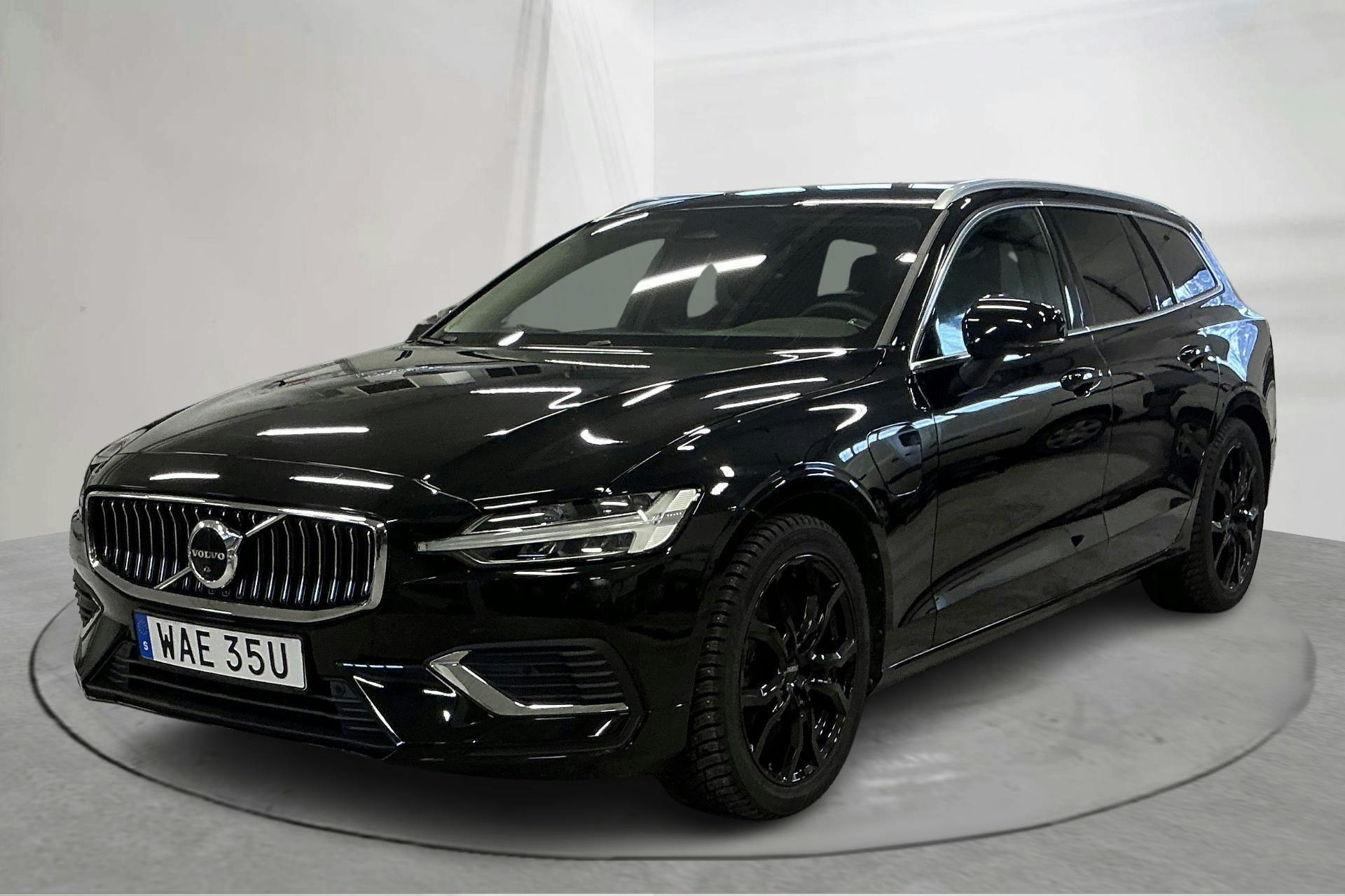 Presentation photo 1 of 21: Volvo V60 T6 AWD Recharge (350hk) - 57 060 km - Automatic - black - 2023