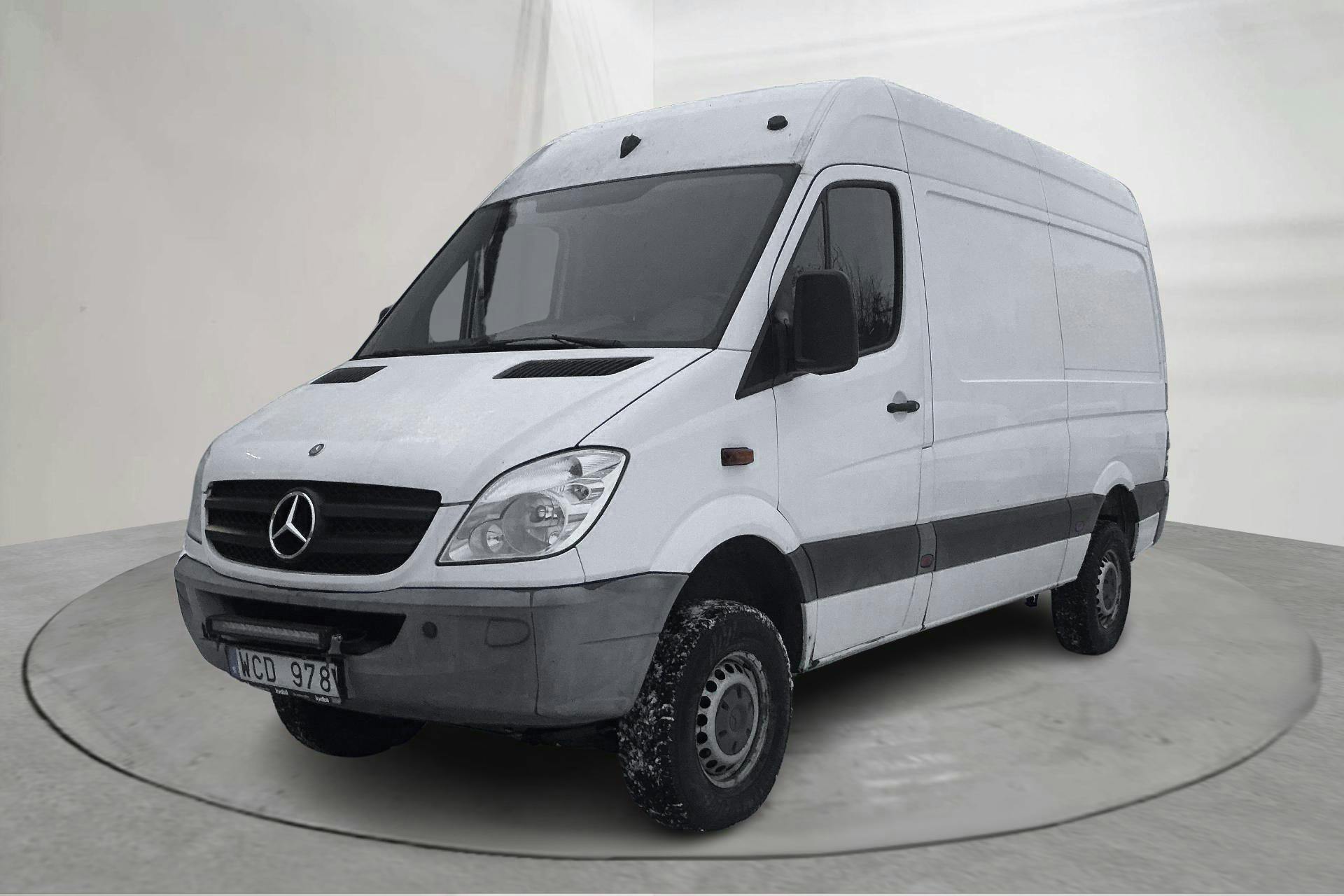 Presentationsfoto 1 av 14: Mercedes Sprinter 316 CDI 4x4 (163hk) - 22 763 mil - Manuell - vit - 2012
