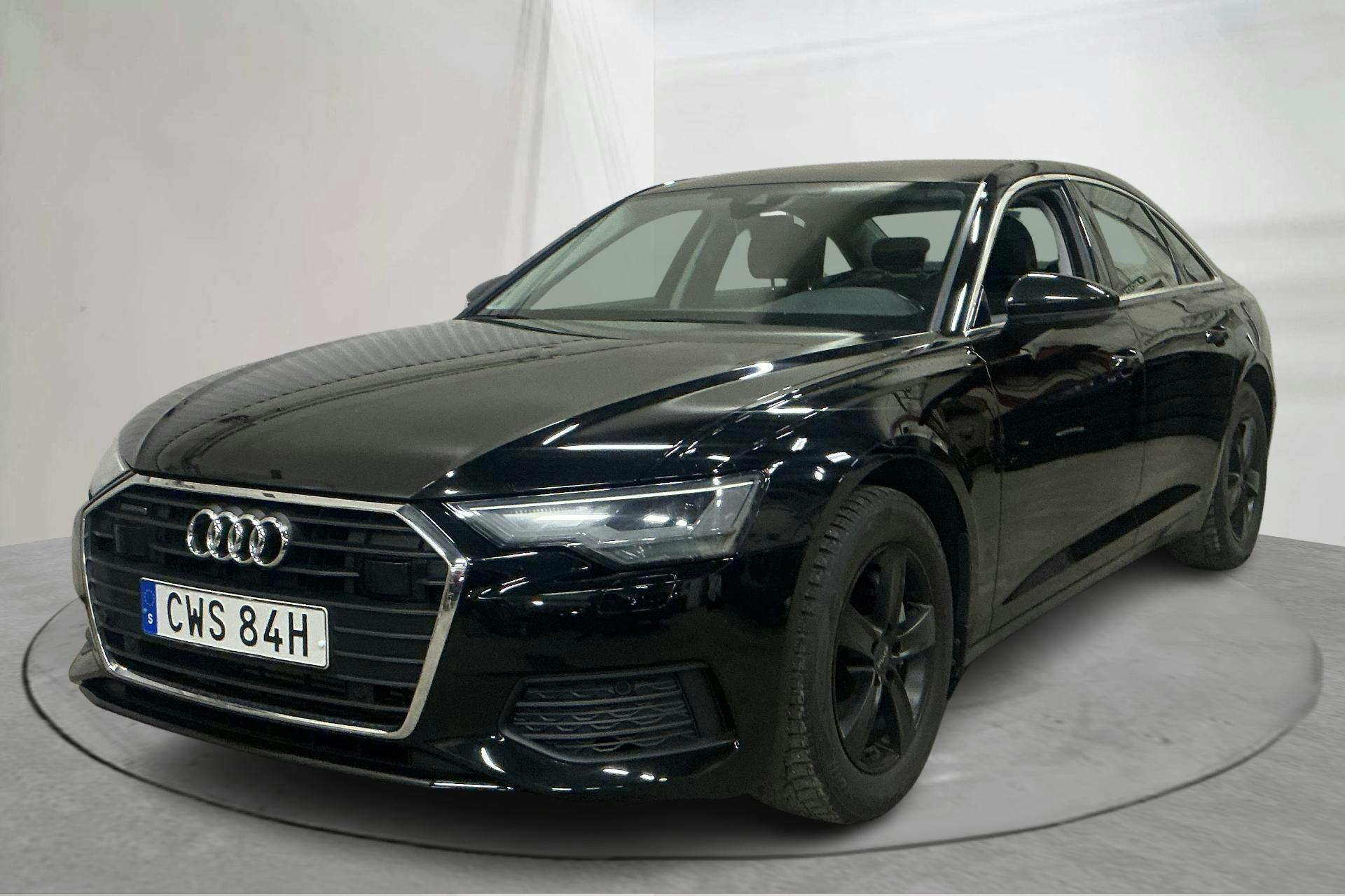 Presentationsfoto 1 av 15: Audi A6 Sedan 45 TFSI quattro (245hk) - 12 903 mil - Automat - svart - 2020